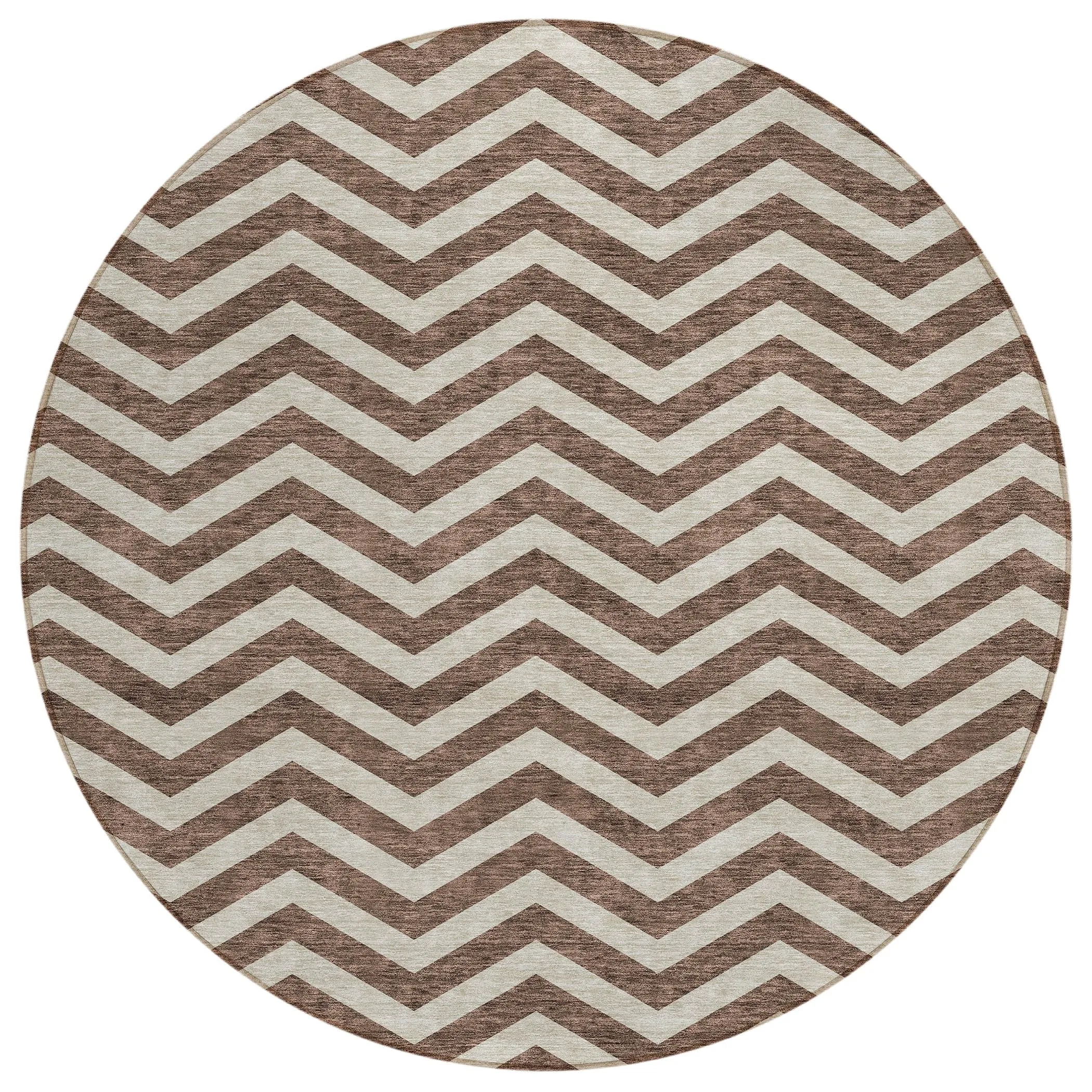 Machine Washable Indoor/ Outdoor Chantille Chevron Stripe Rug