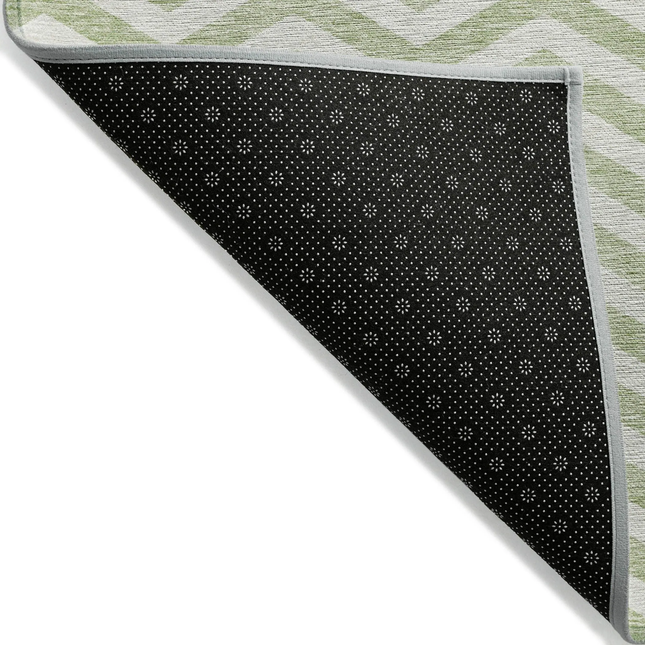 Machine Washable Indoor/ Outdoor Chantille Chevron Stripe Rug