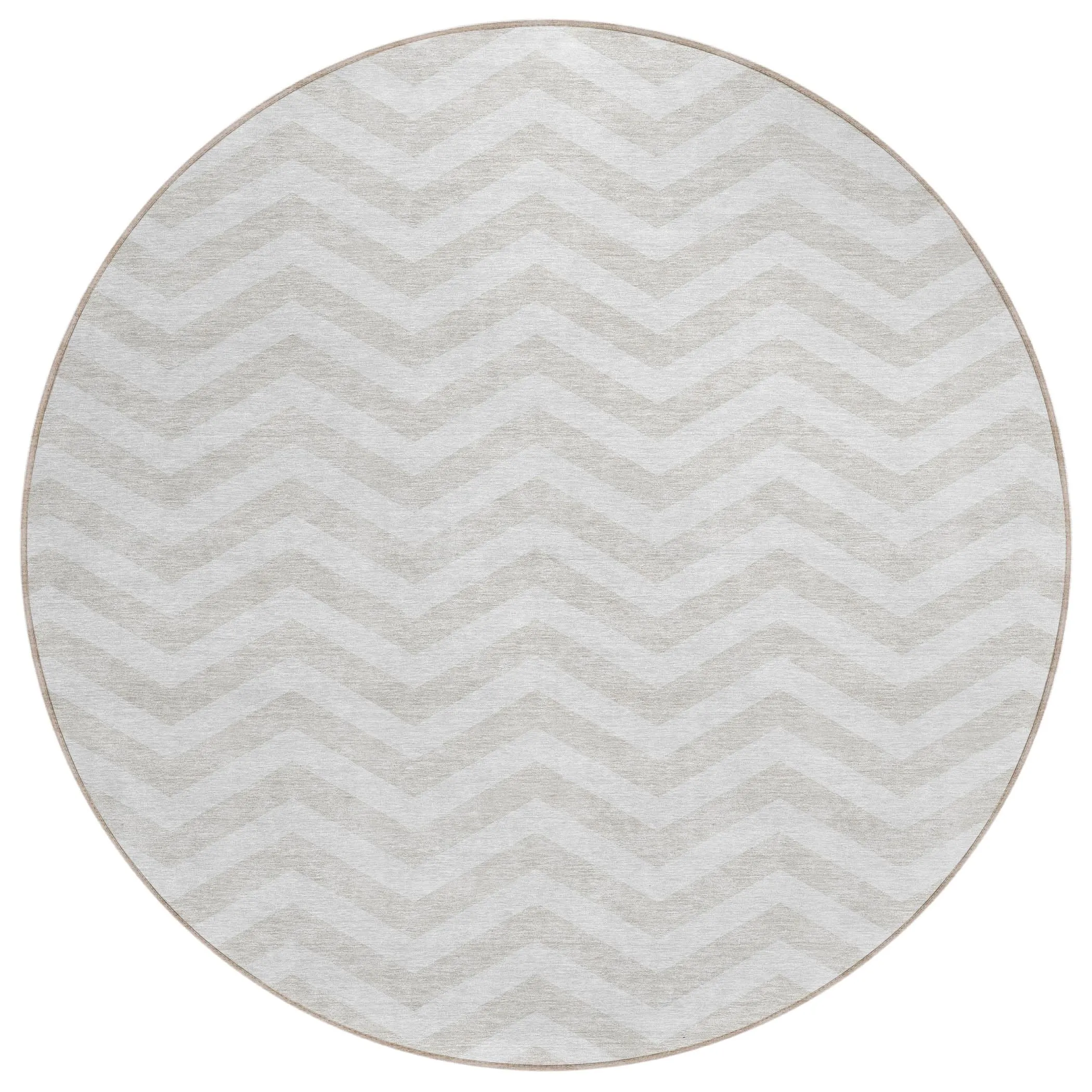Machine Washable Indoor/ Outdoor Chantille Chevron Stripe Rug
