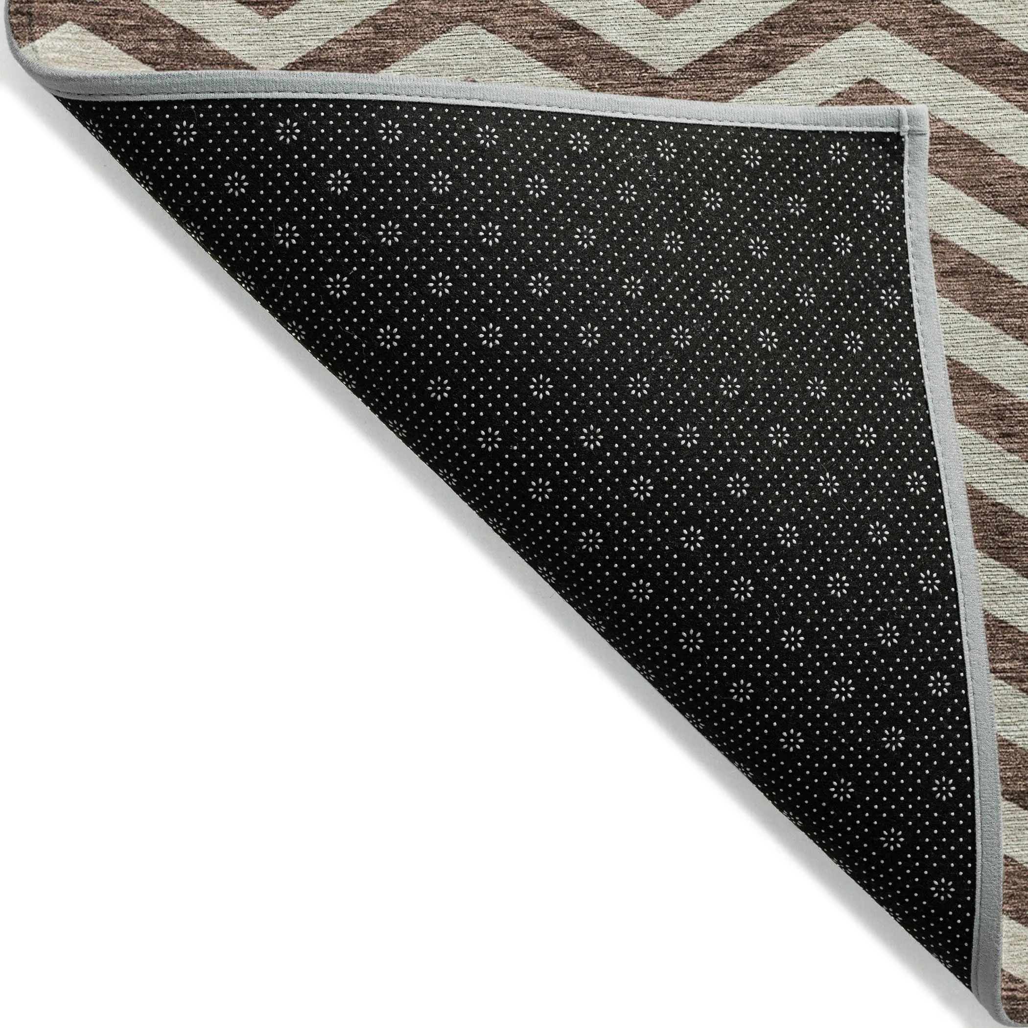 Machine Washable Indoor/ Outdoor Chantille Chevron Stripe Rug