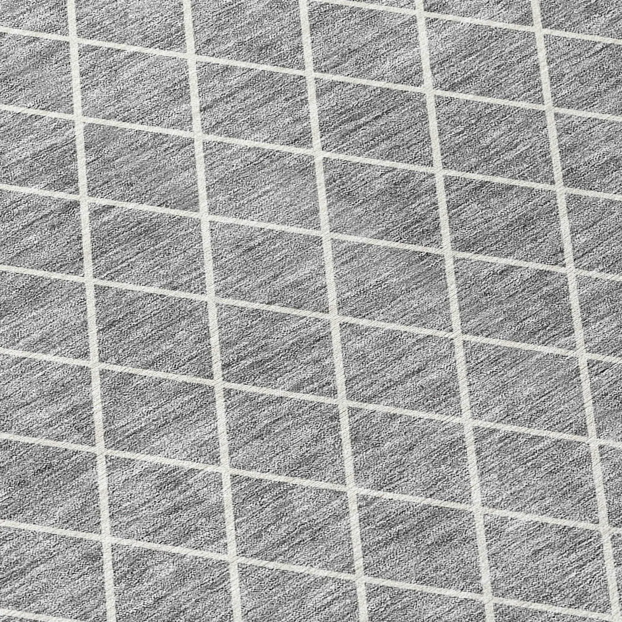 Machine Washable Indoor/ Outdoor Chantille Diamond Trellis Rug