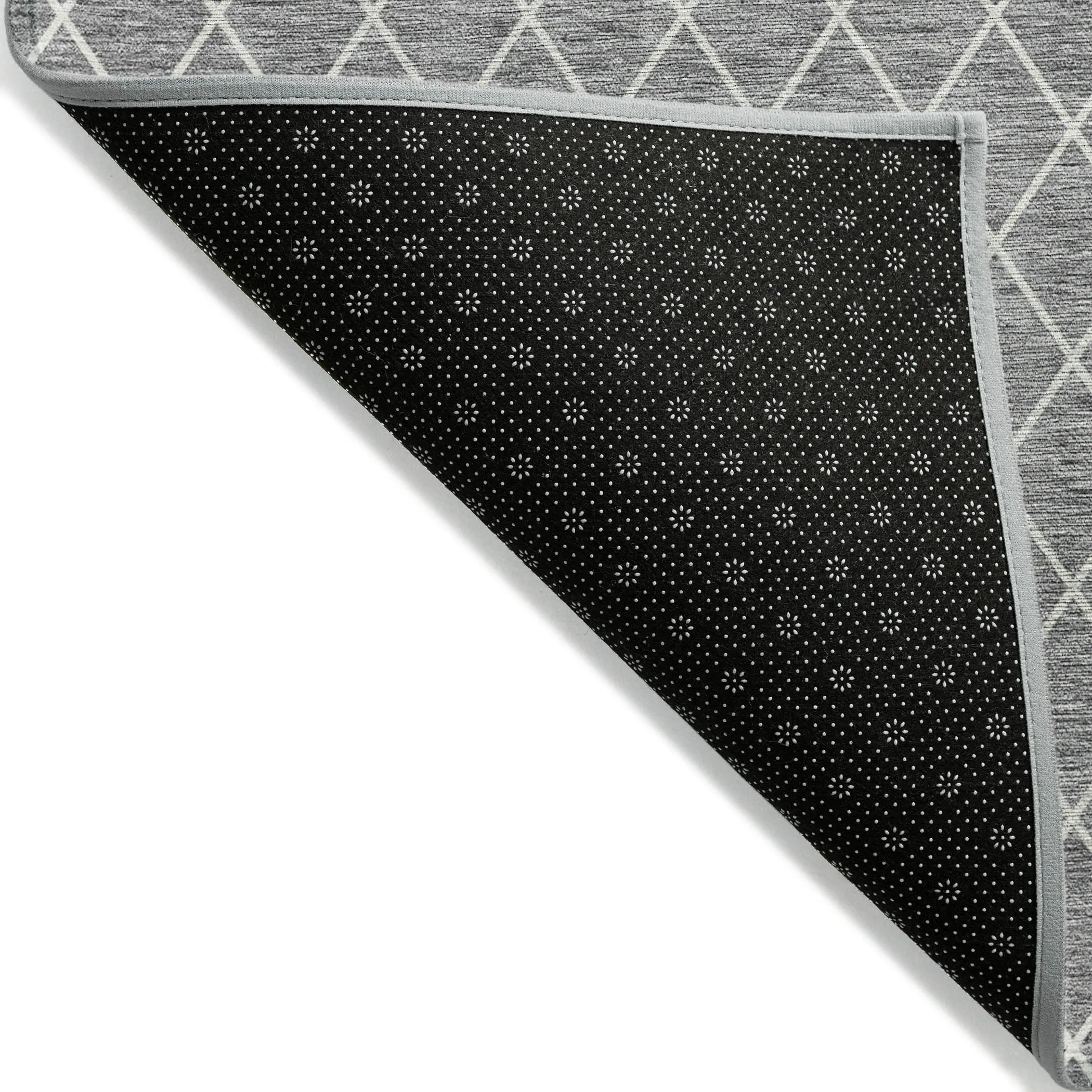 Machine Washable Indoor/ Outdoor Chantille Diamond Trellis Rug