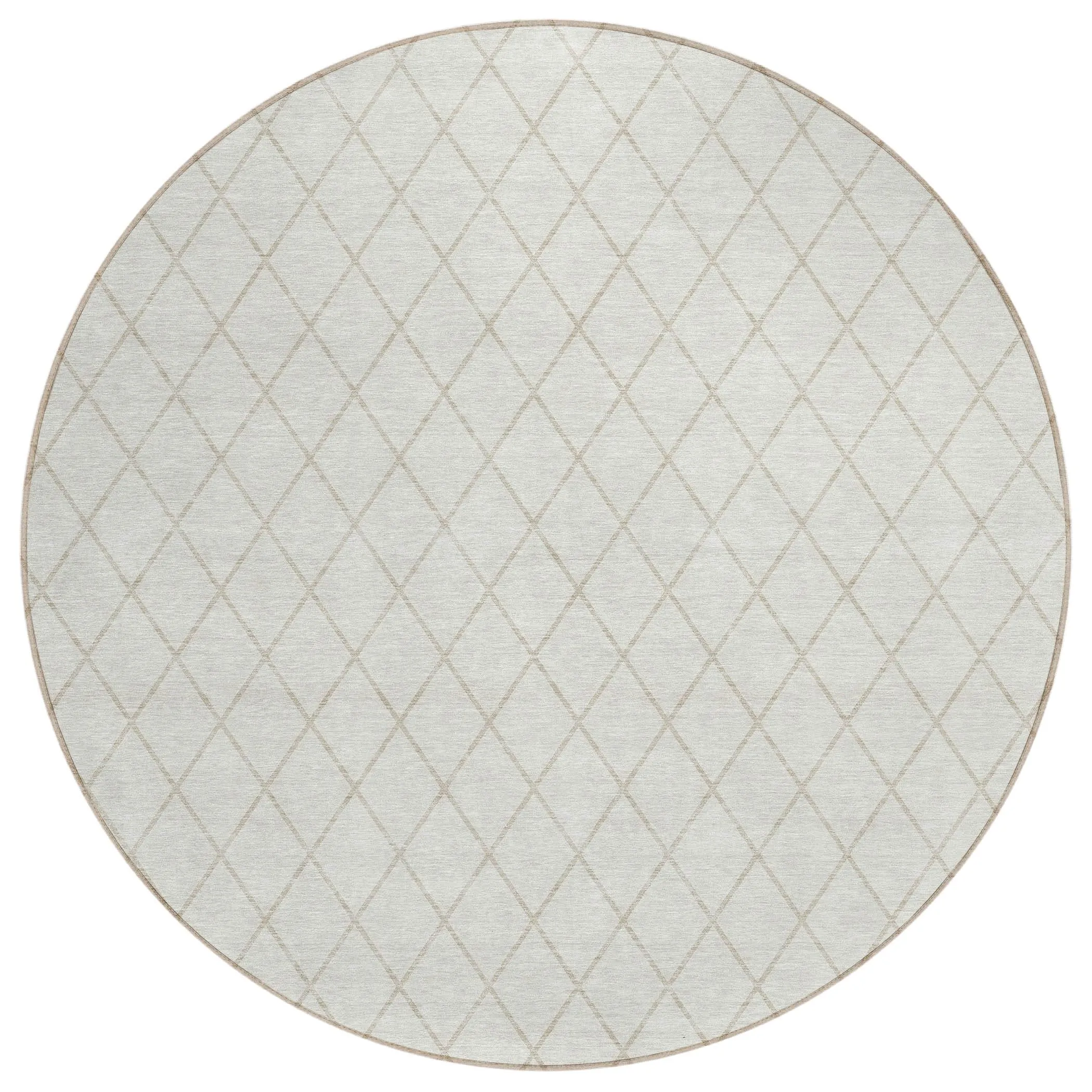 Machine Washable Indoor/ Outdoor Chantille Diamond Trellis Rug