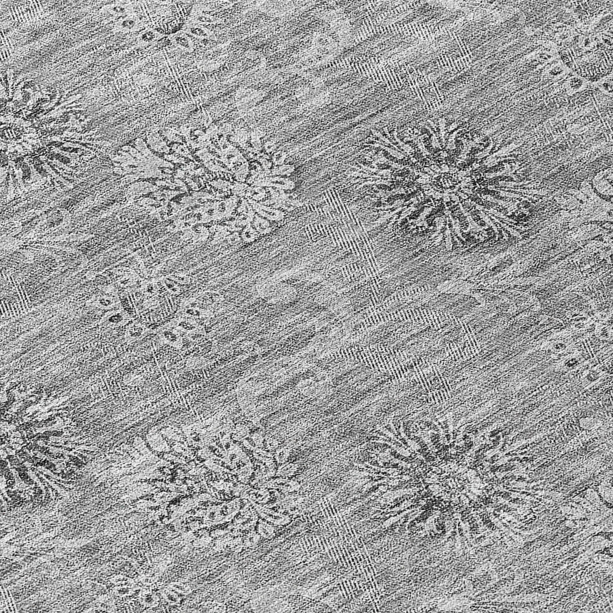 Machine Washable Indoor/ Outdoor Chantille Floral Burst Rug