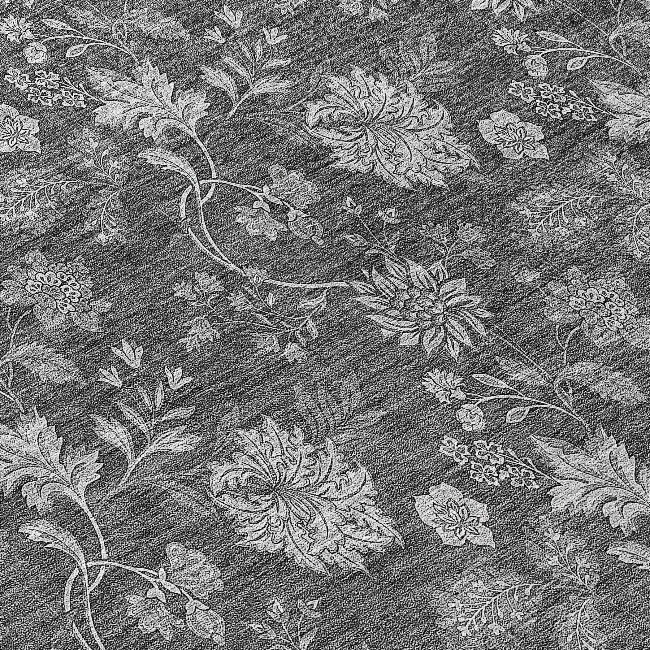 Machine Washable Indoor/ Outdoor Chantille Floral Farmhouse Rug