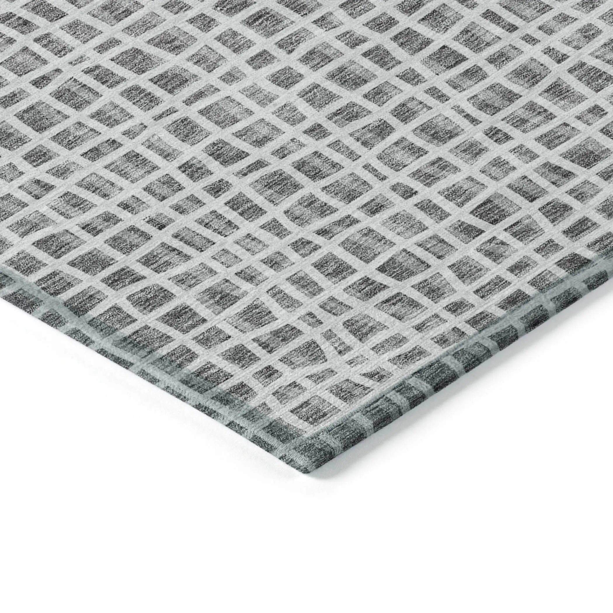 Machine Washable Indoor/ Outdoor Chantille Modern Abstract Rug