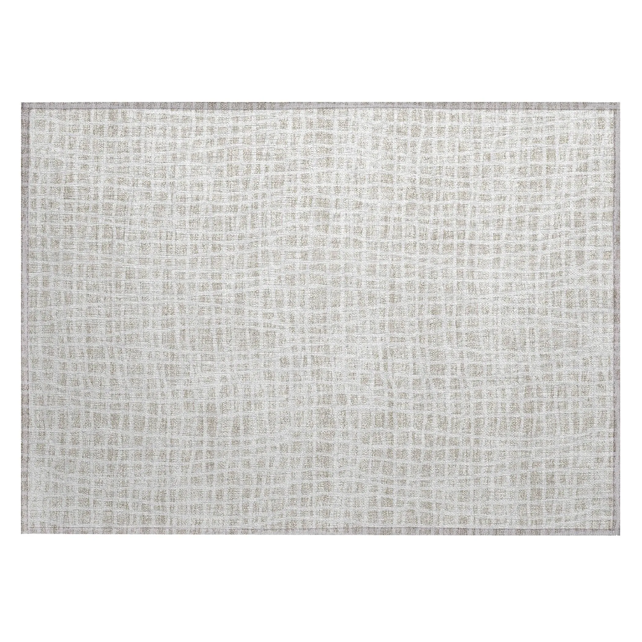 Machine Washable Indoor/ Outdoor Chantille Modern Abstract Rug
