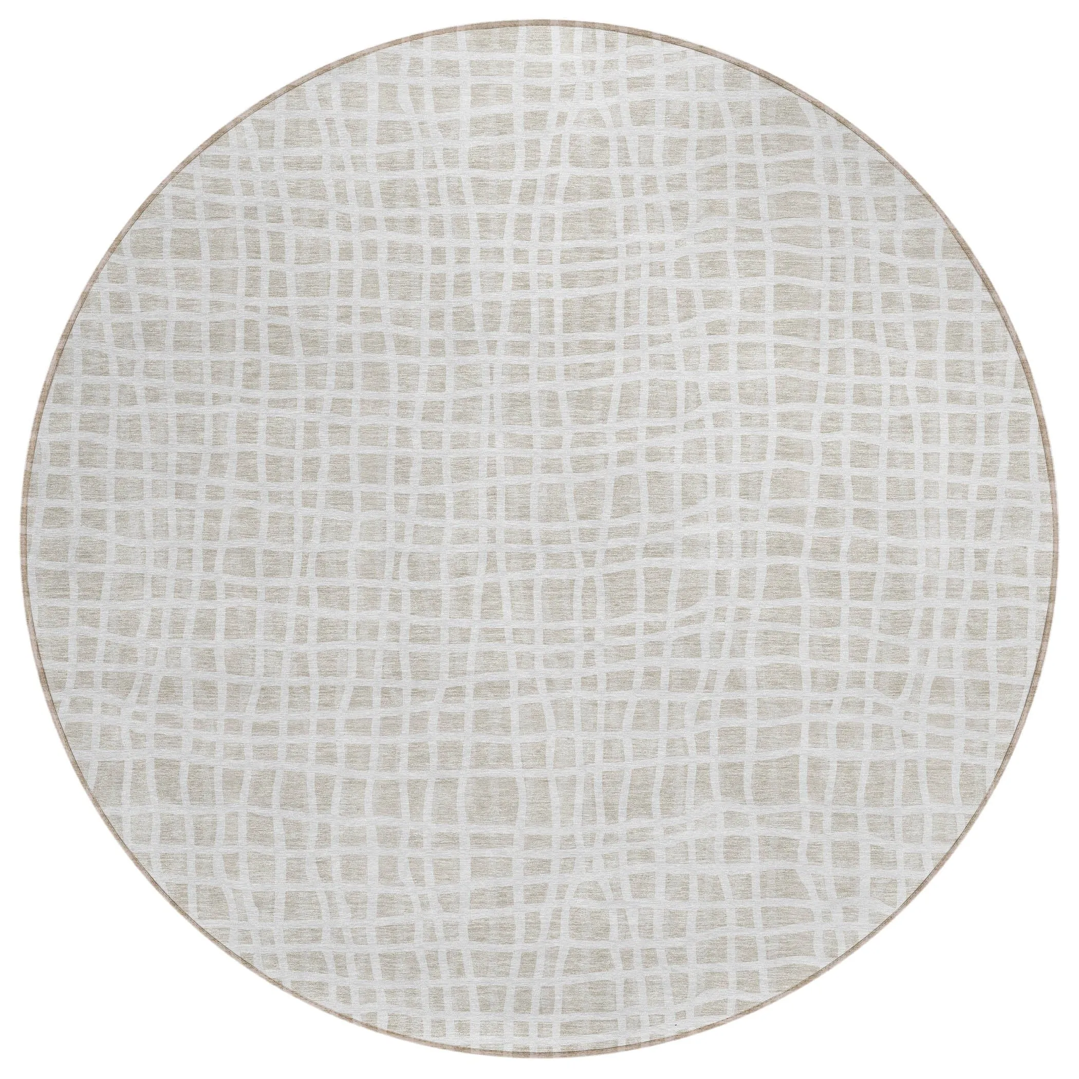 Machine Washable Indoor/ Outdoor Chantille Modern Abstract Rug