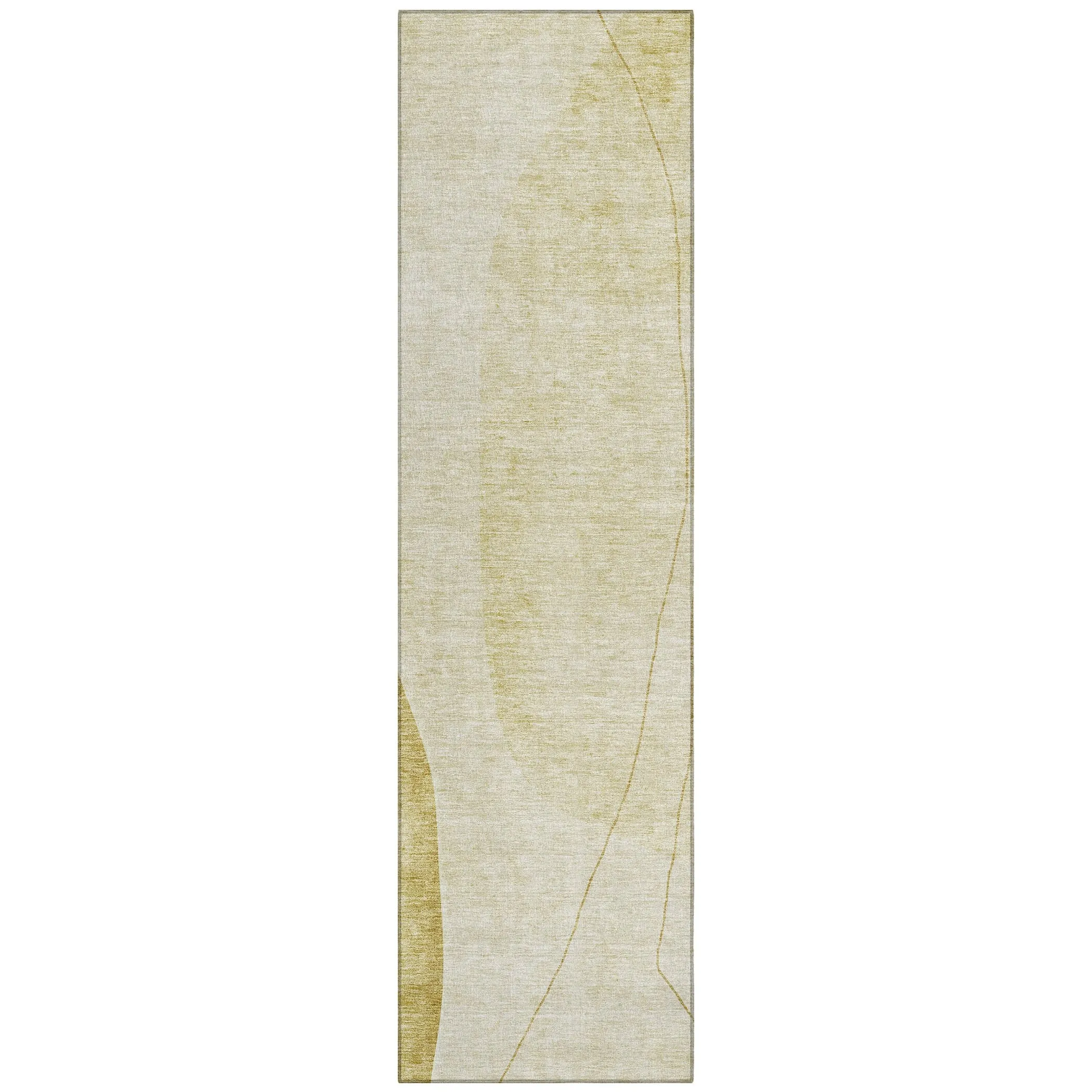 Machine Washable Indoor/ Outdoor Chantille Modern Abstract Rug