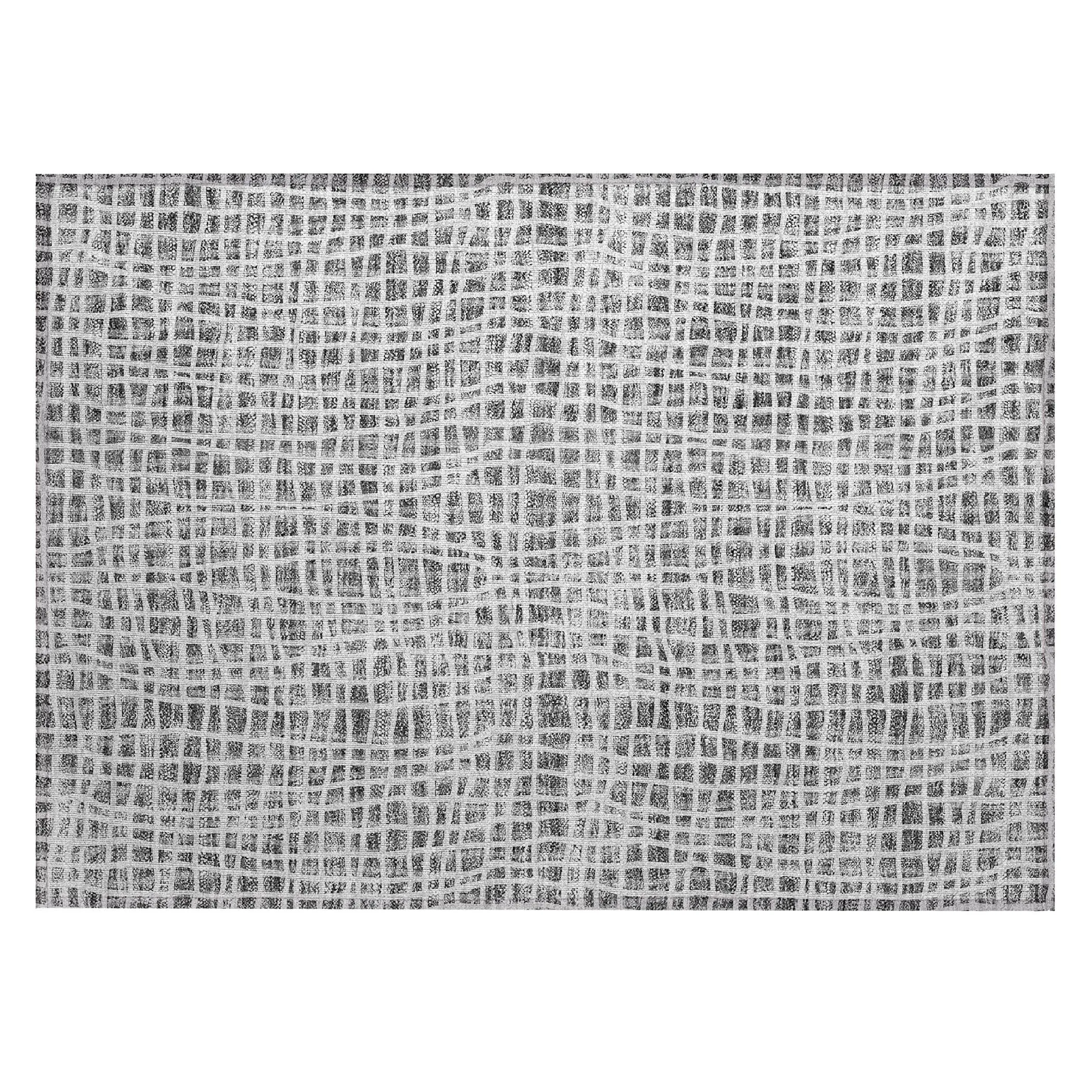 Machine Washable Indoor/ Outdoor Chantille Modern Abstract Rug