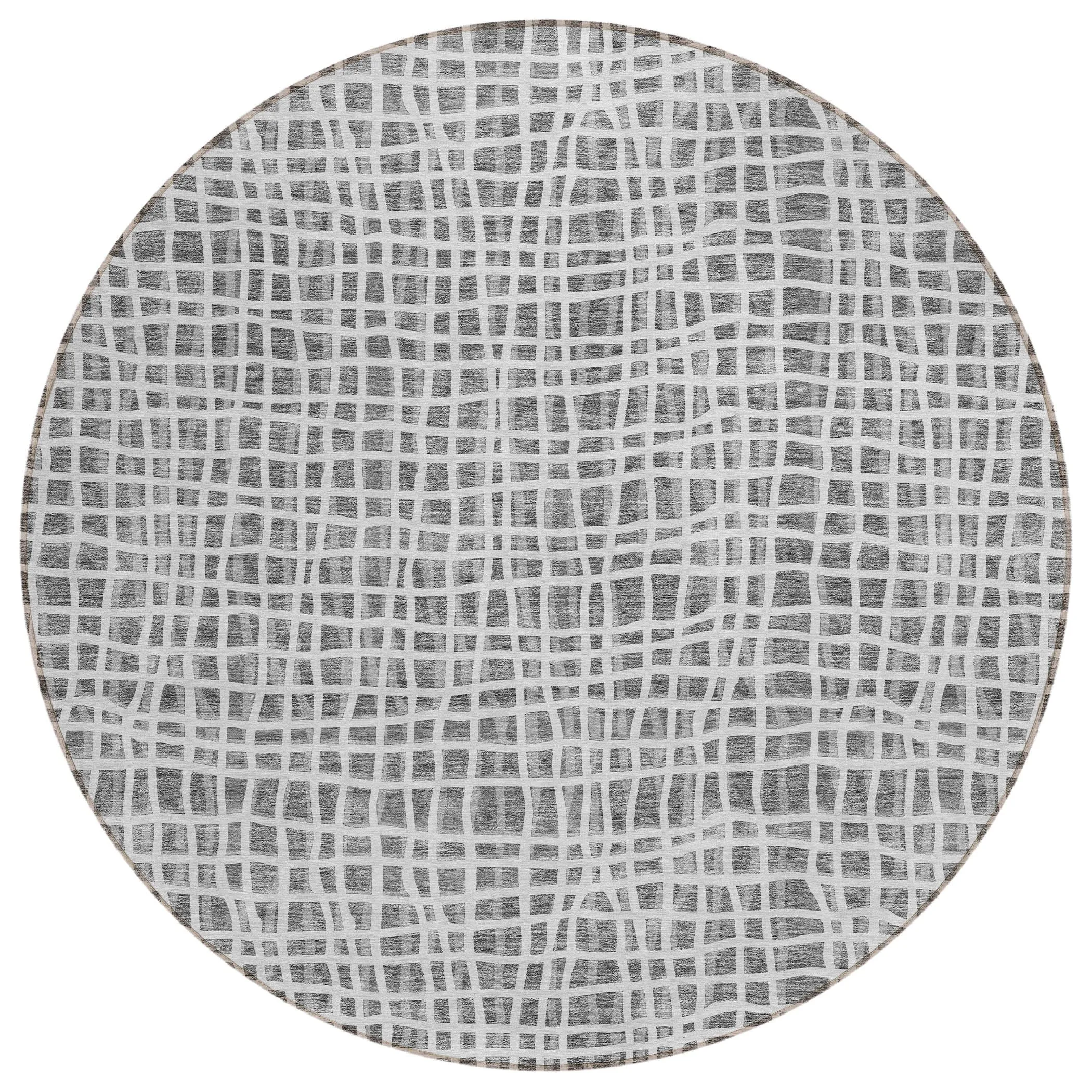 Machine Washable Indoor/ Outdoor Chantille Modern Abstract Rug