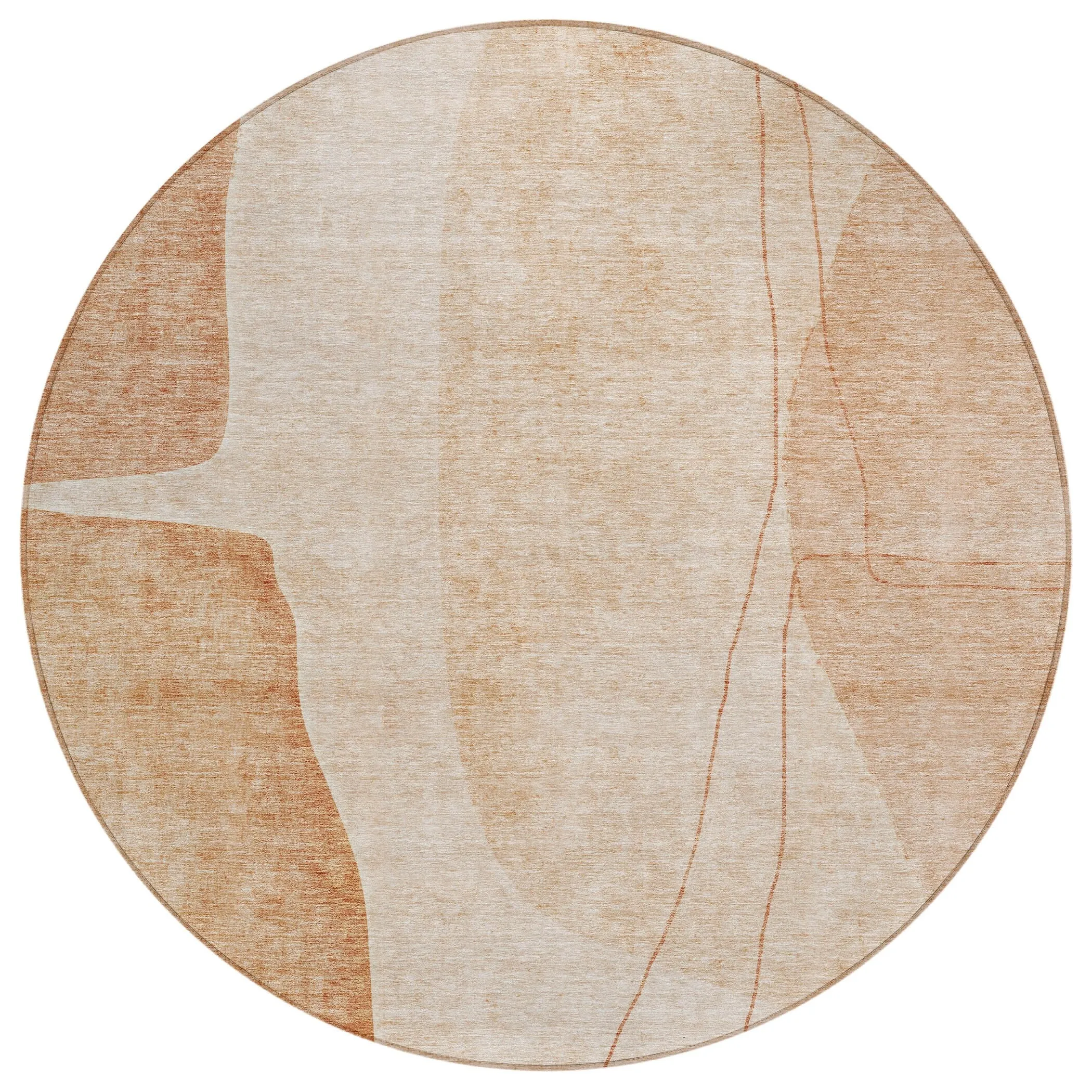 Machine Washable Indoor/ Outdoor Chantille Modern Abstract Rug