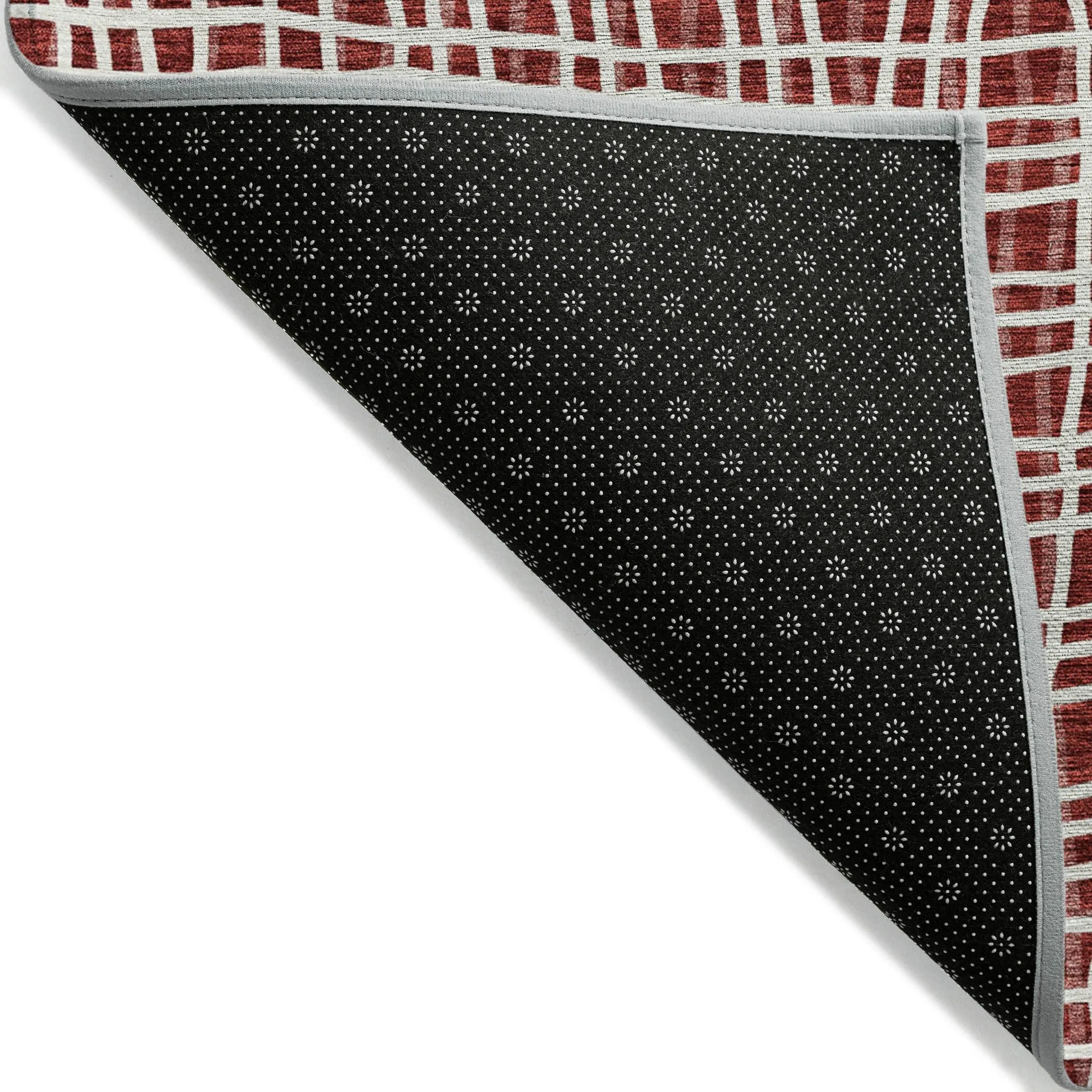 Machine Washable Indoor/ Outdoor Chantille Modern Abstract Rug