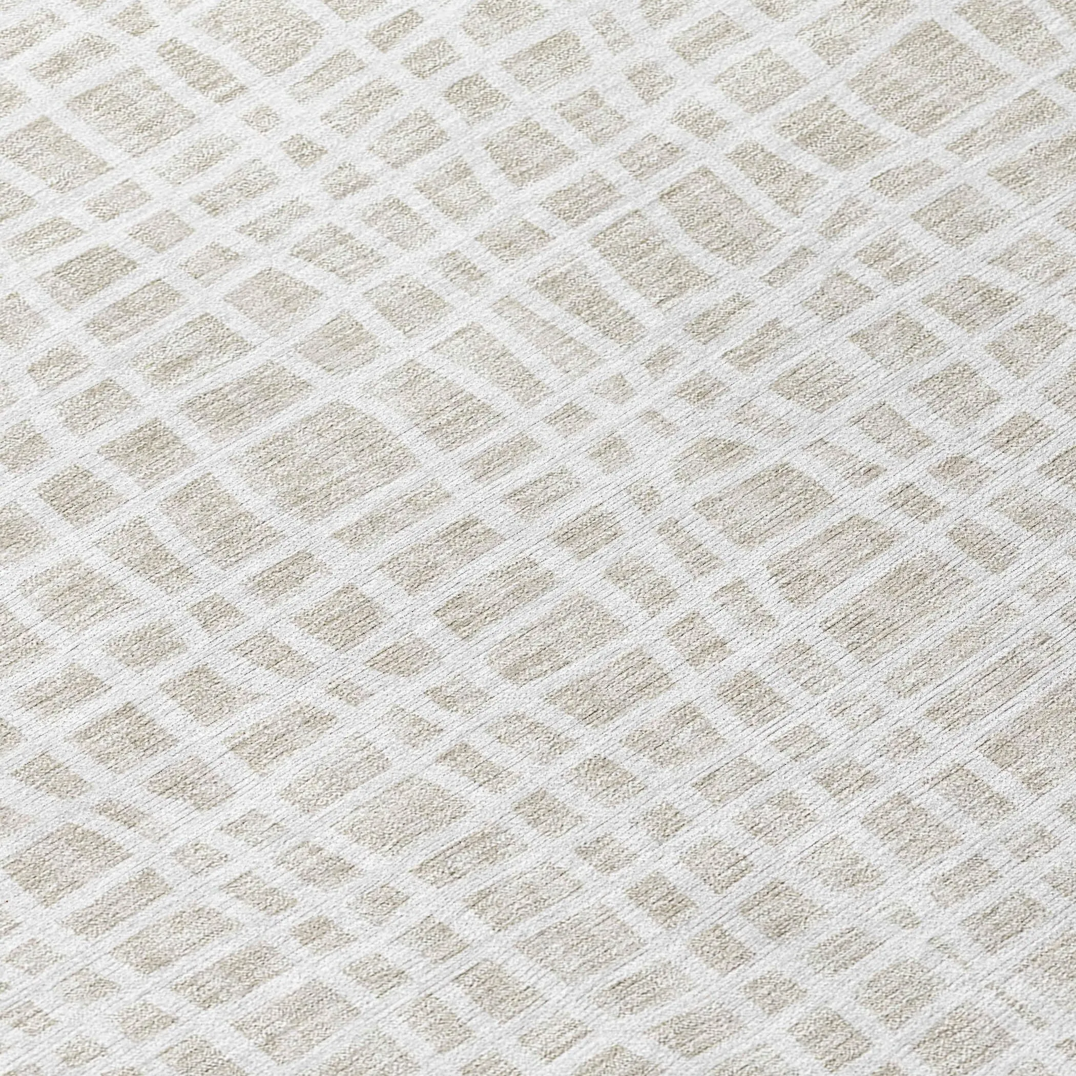 Machine Washable Indoor/ Outdoor Chantille Modern Abstract Rug