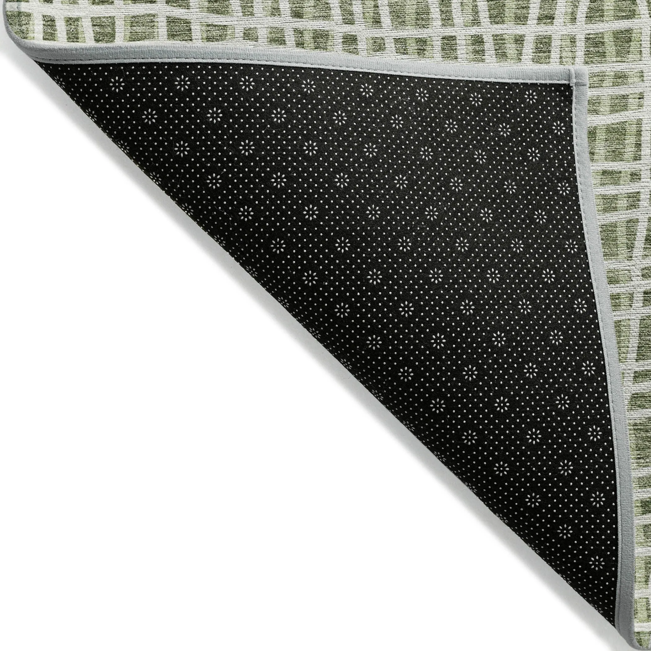 Machine Washable Indoor/ Outdoor Chantille Modern Abstract Rug