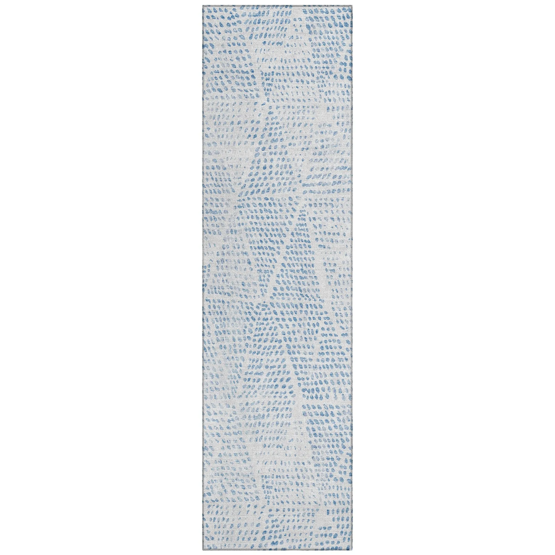 Machine Washable Indoor/ Outdoor Chantille Modern Diamonds Rug
