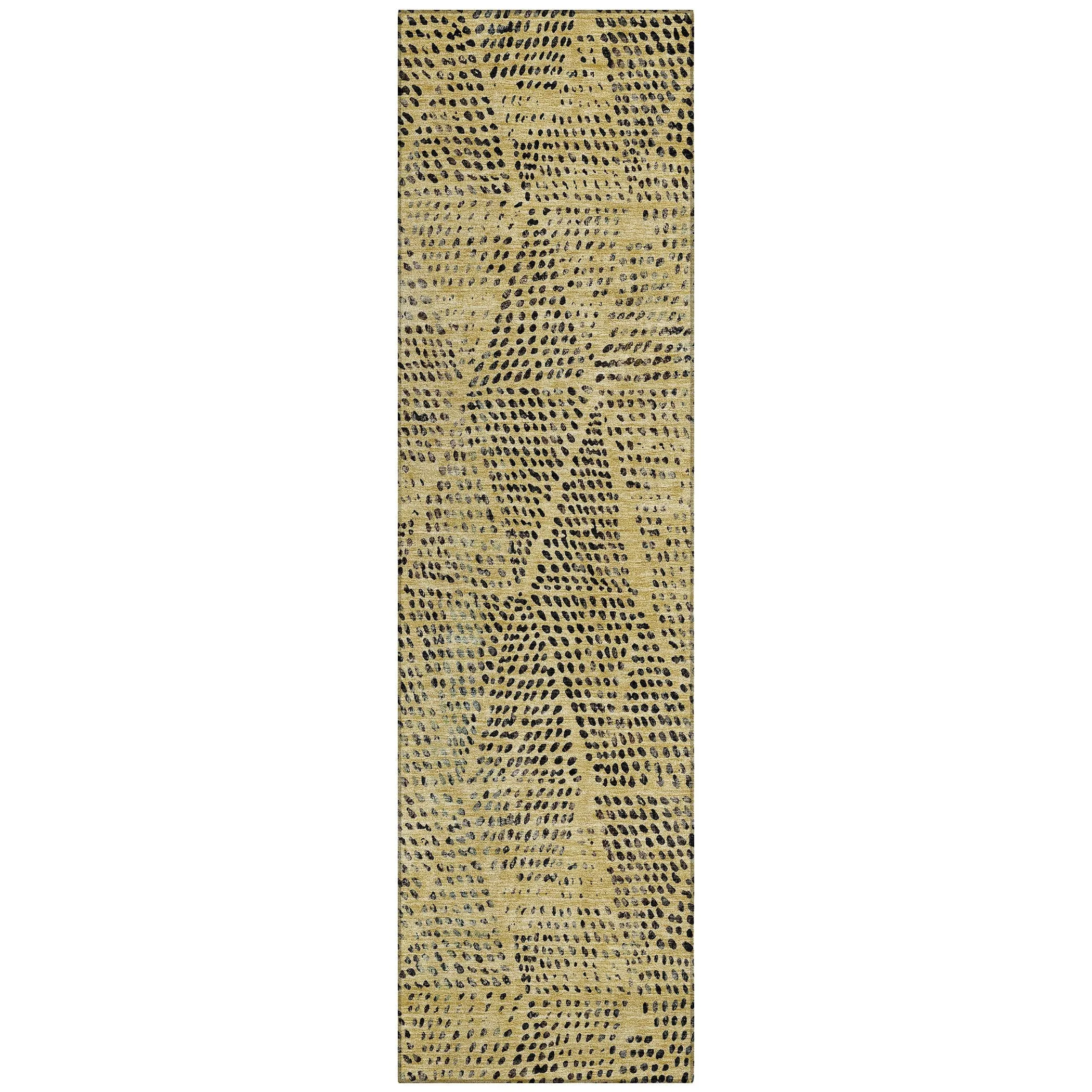 Machine Washable Indoor/ Outdoor Chantille Modern Diamonds Rug