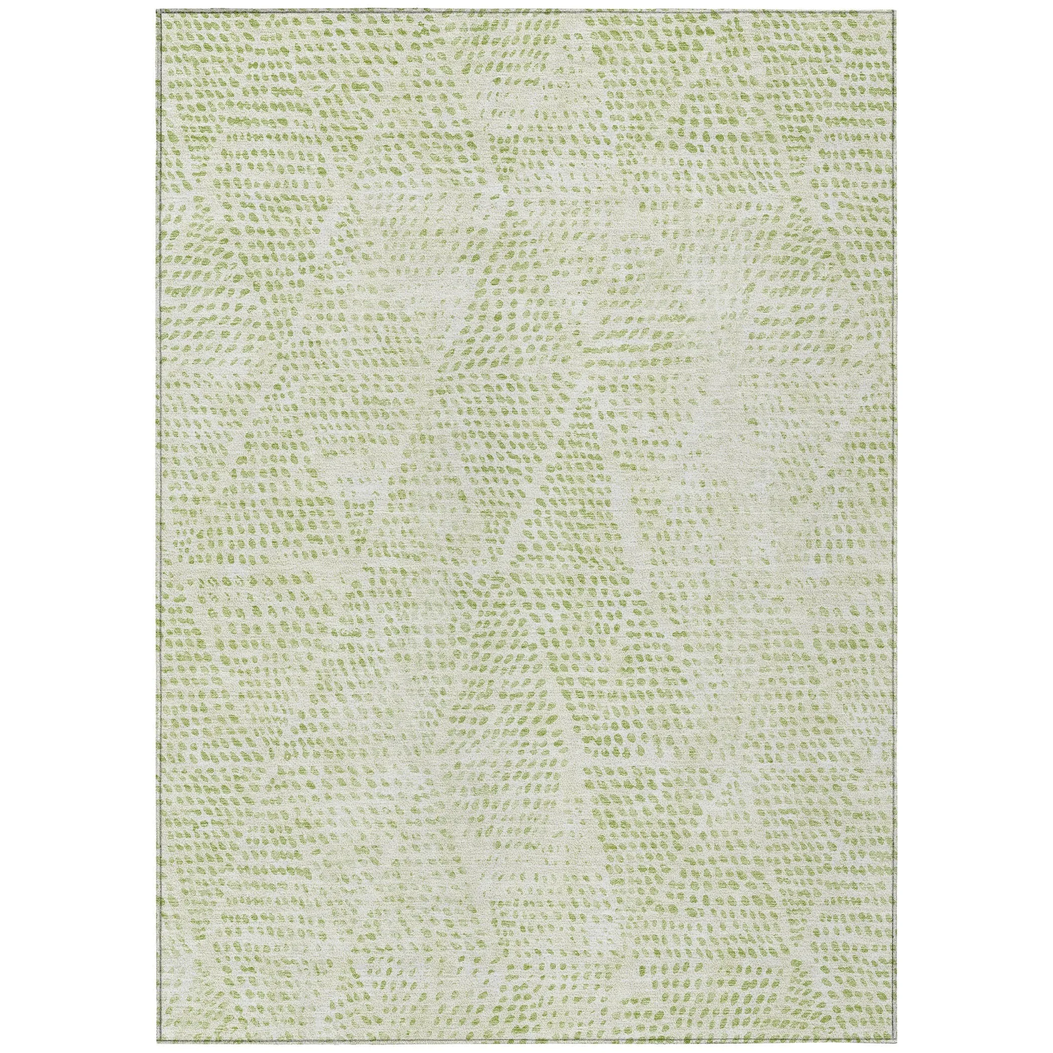 Machine Washable Indoor/ Outdoor Chantille Modern Diamonds Rug