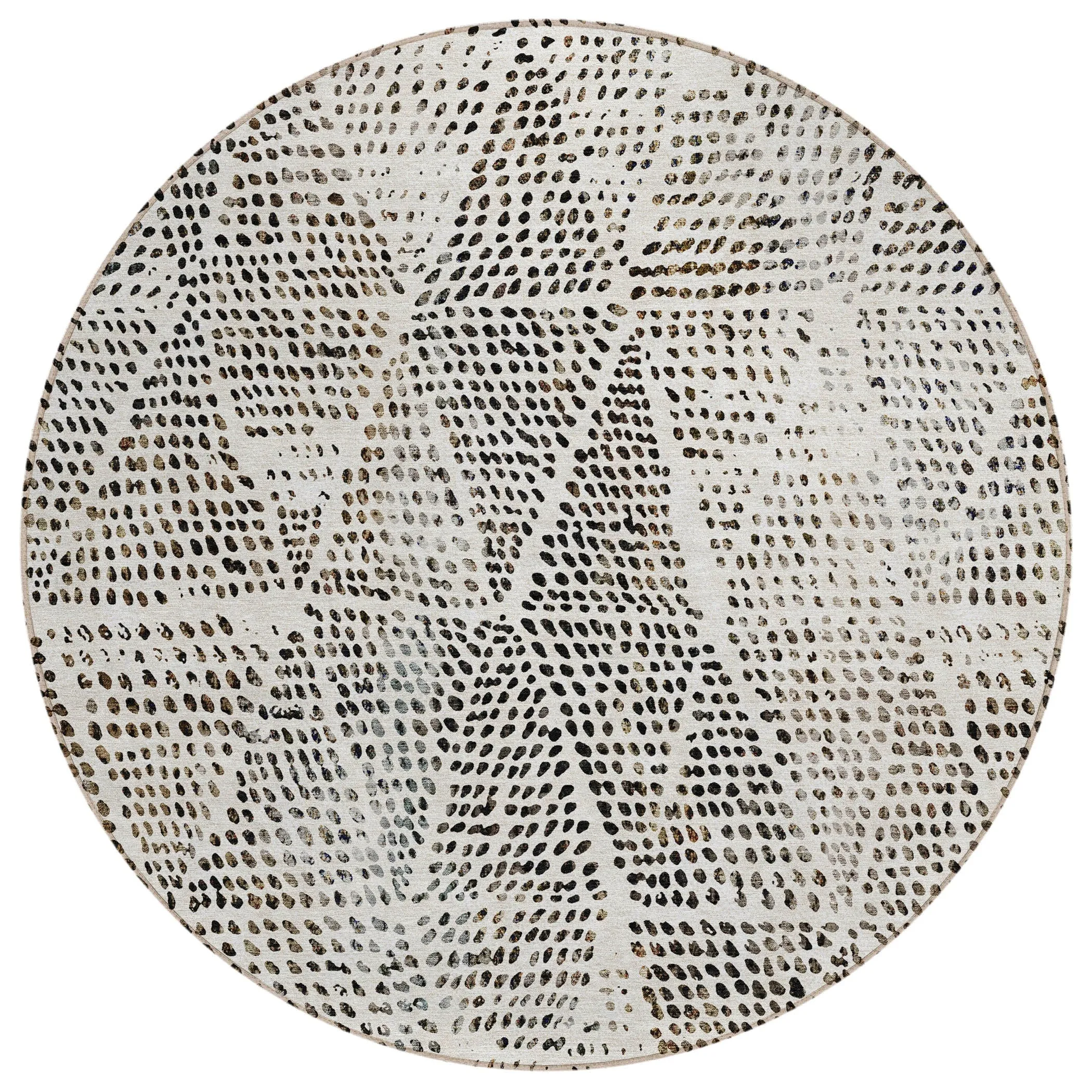 Machine Washable Indoor/ Outdoor Chantille Modern Diamonds Rug