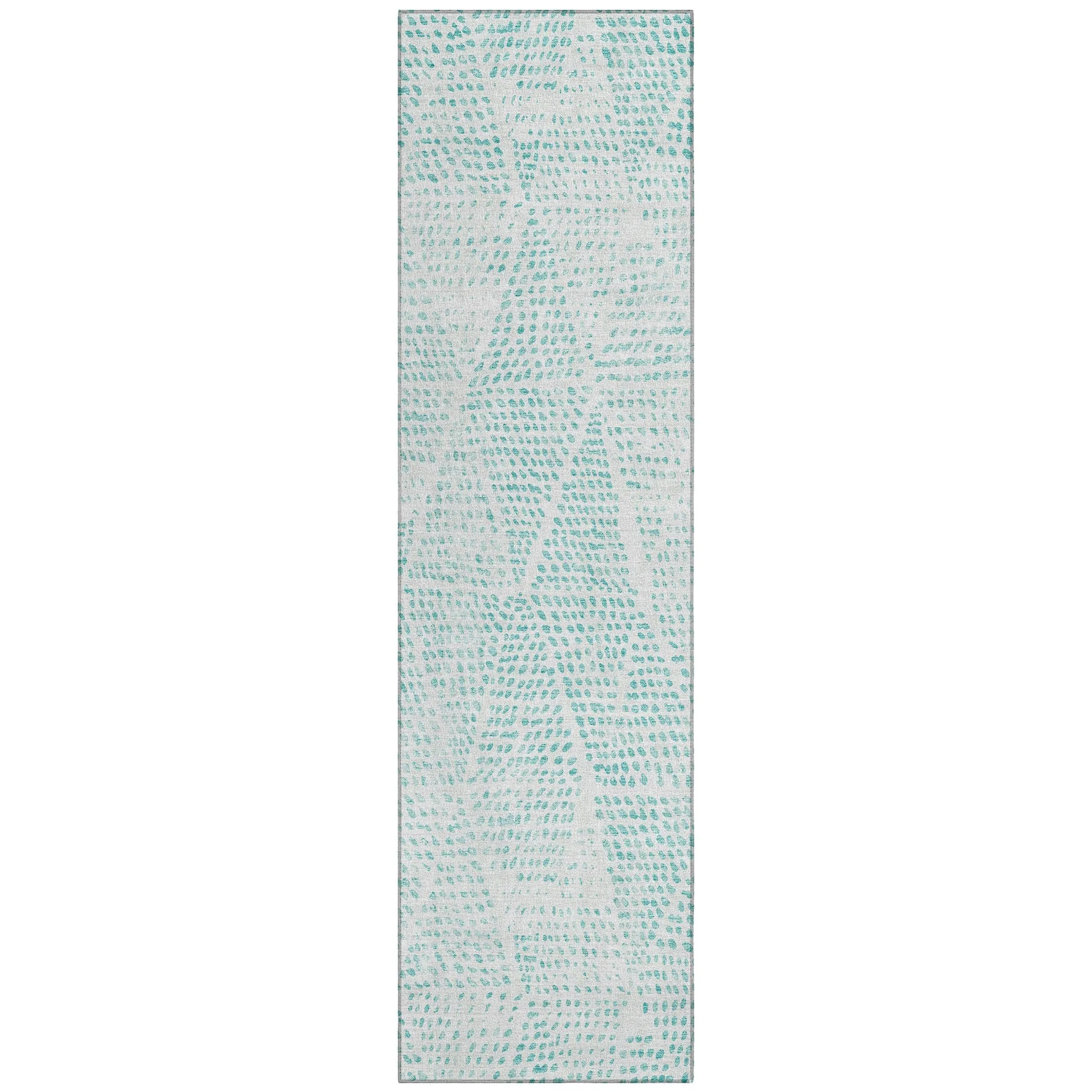 Machine Washable Indoor/ Outdoor Chantille Modern Diamonds Rug