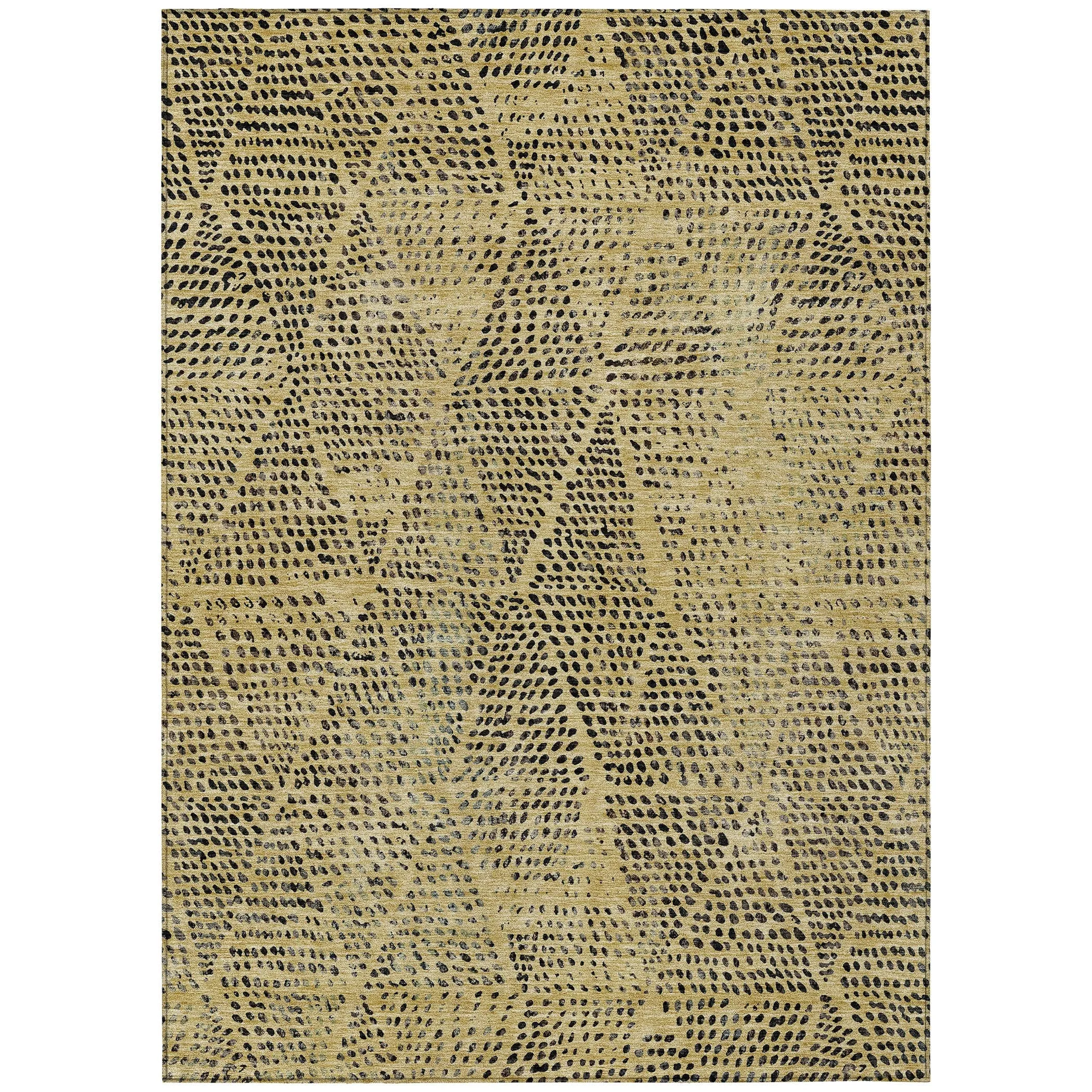 Machine Washable Indoor/ Outdoor Chantille Modern Diamonds Rug