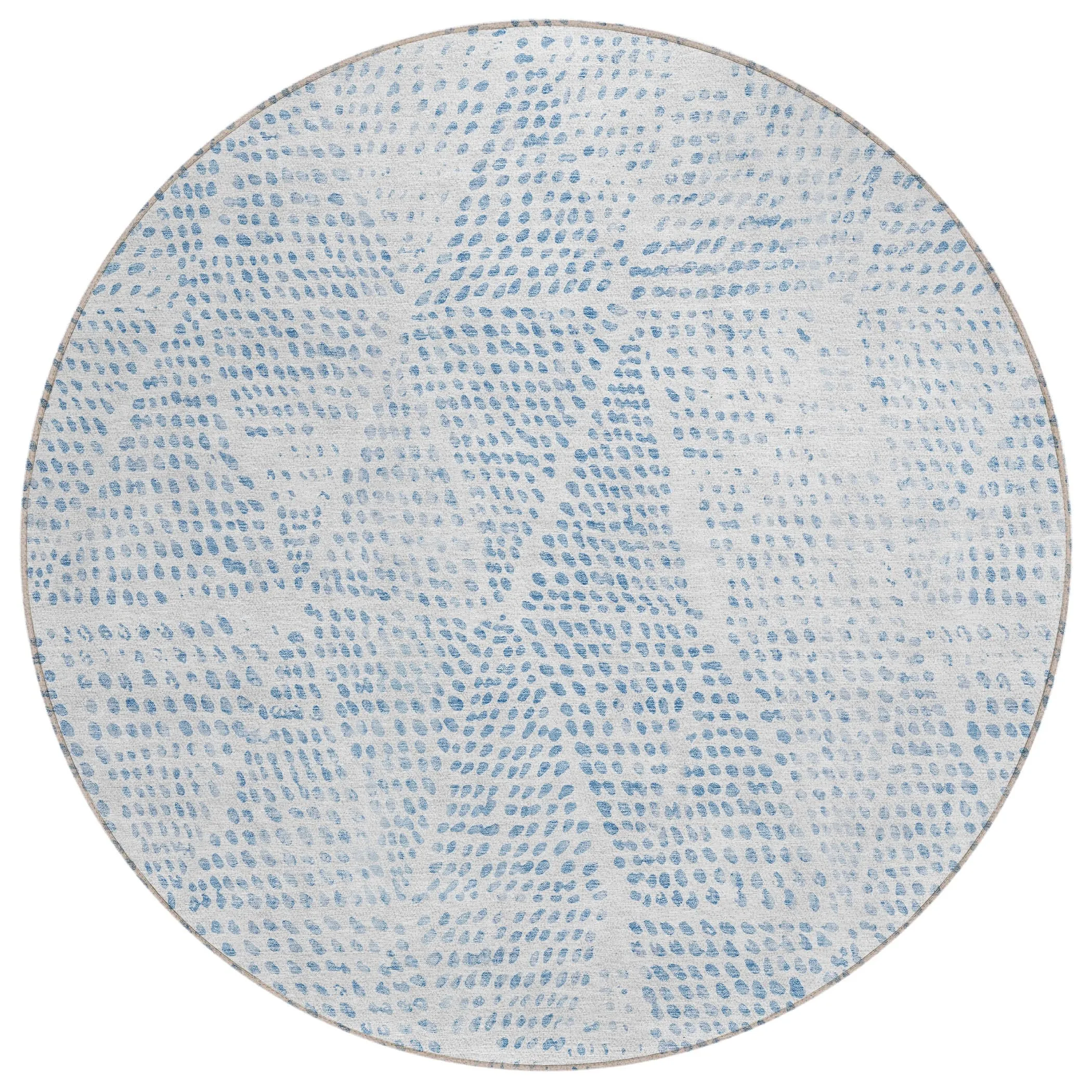Machine Washable Indoor/ Outdoor Chantille Modern Diamonds Rug