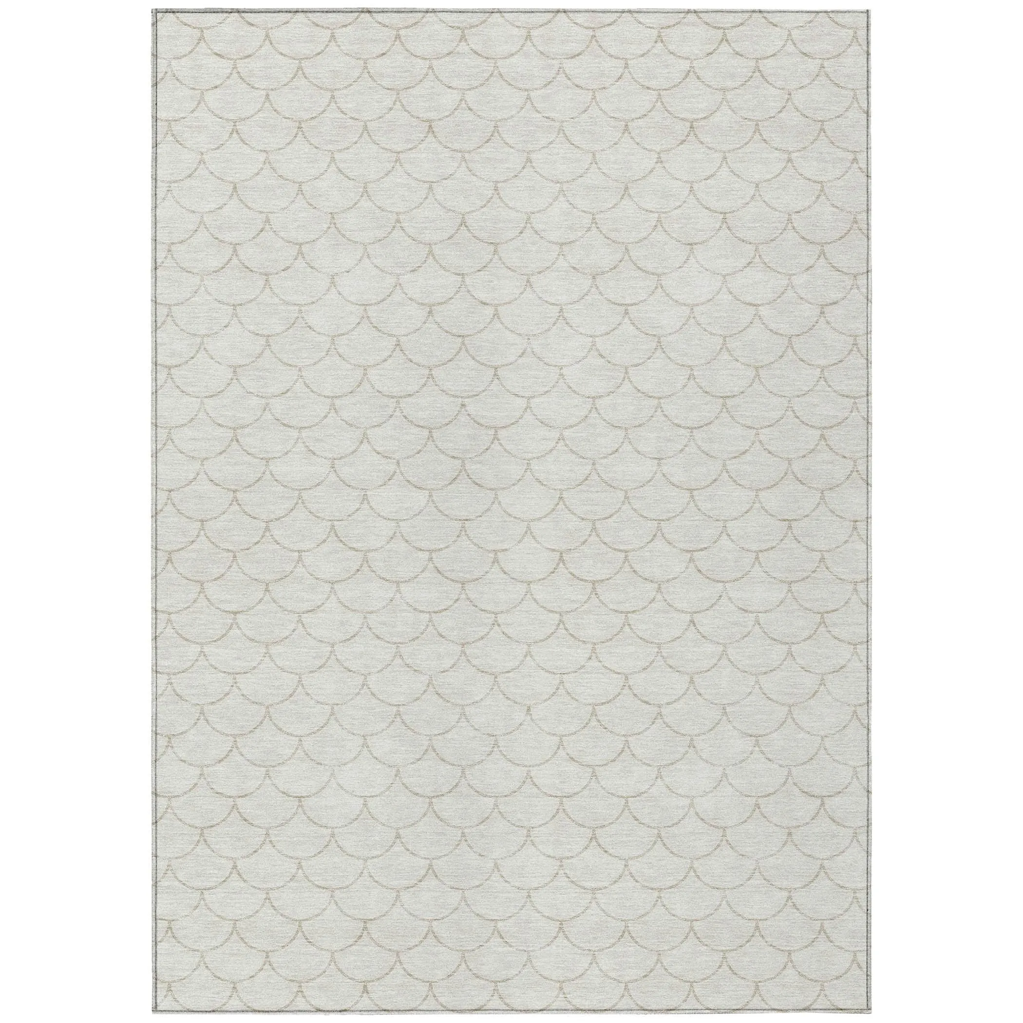 Machine Washable Indoor/ Outdoor Chantille Modern Geo Rug