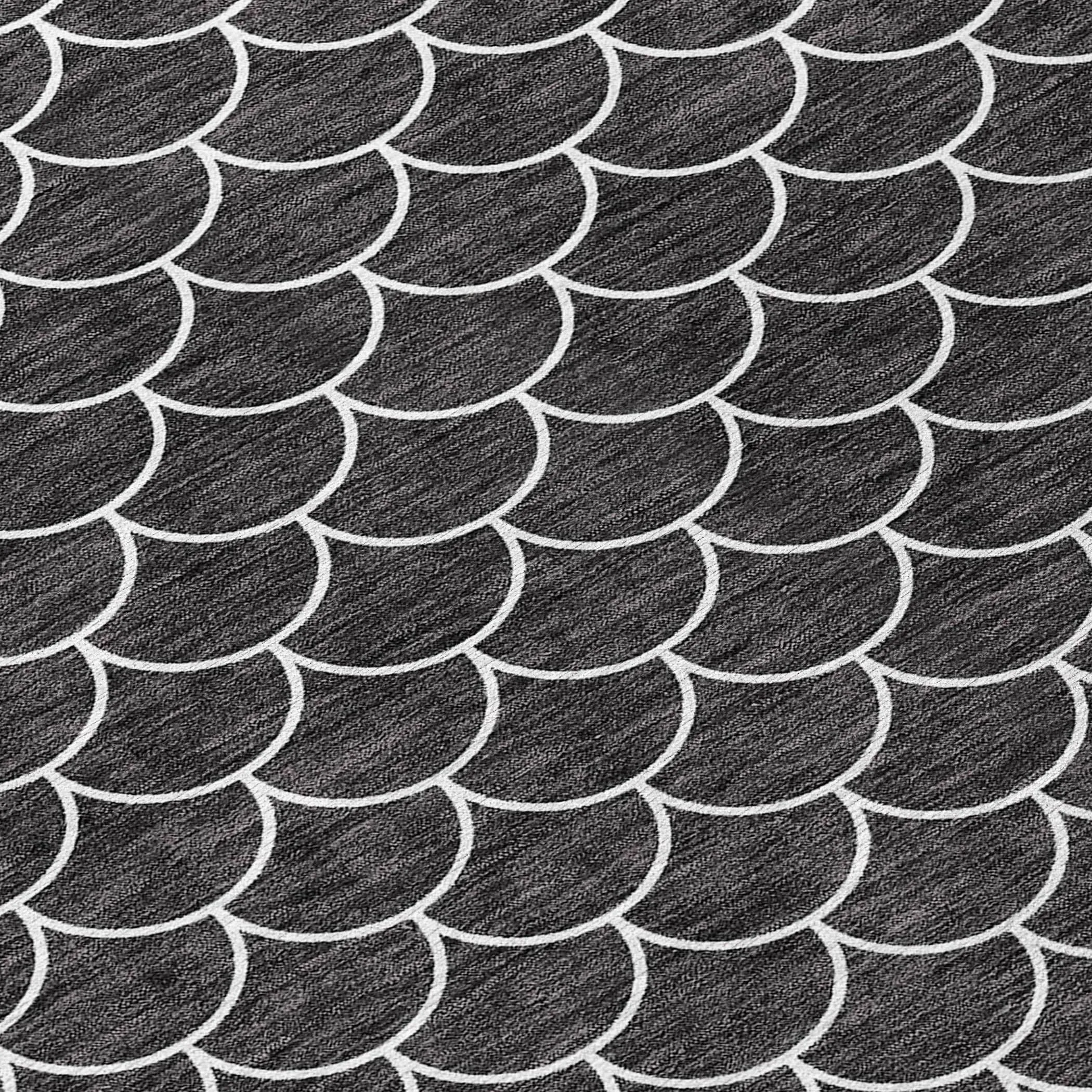 Machine Washable Indoor/ Outdoor Chantille Modern Geo Rug