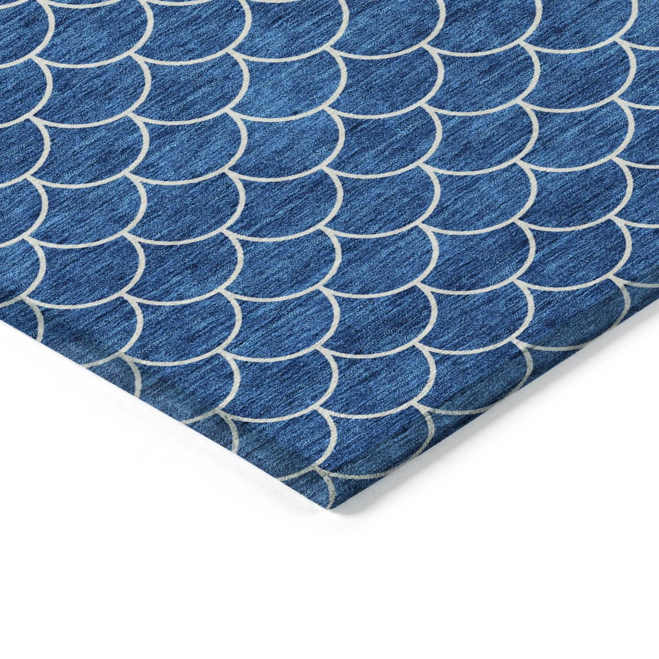 Machine Washable Indoor/ Outdoor Chantille Modern Geo Rug