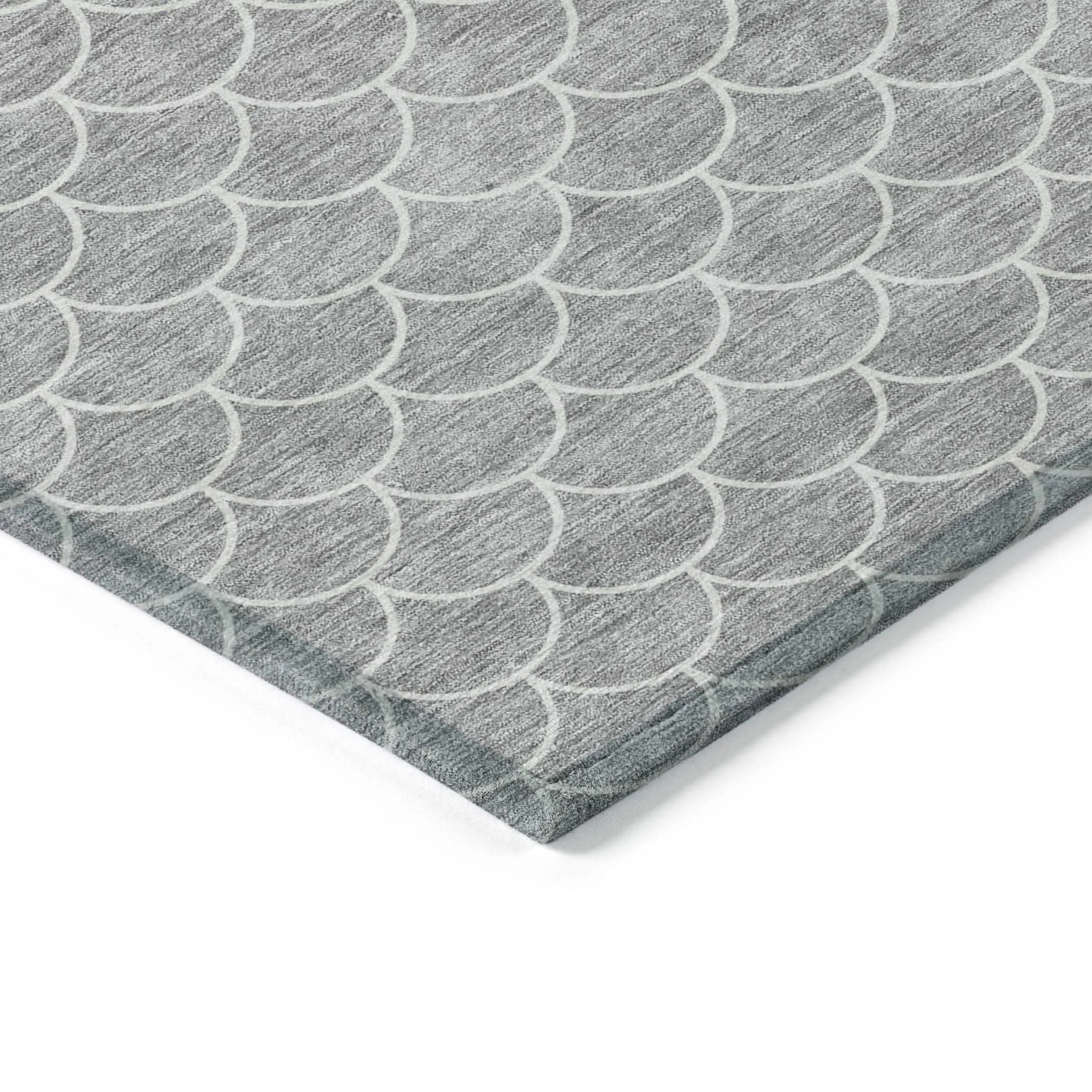 Machine Washable Indoor/ Outdoor Chantille Modern Geo Rug