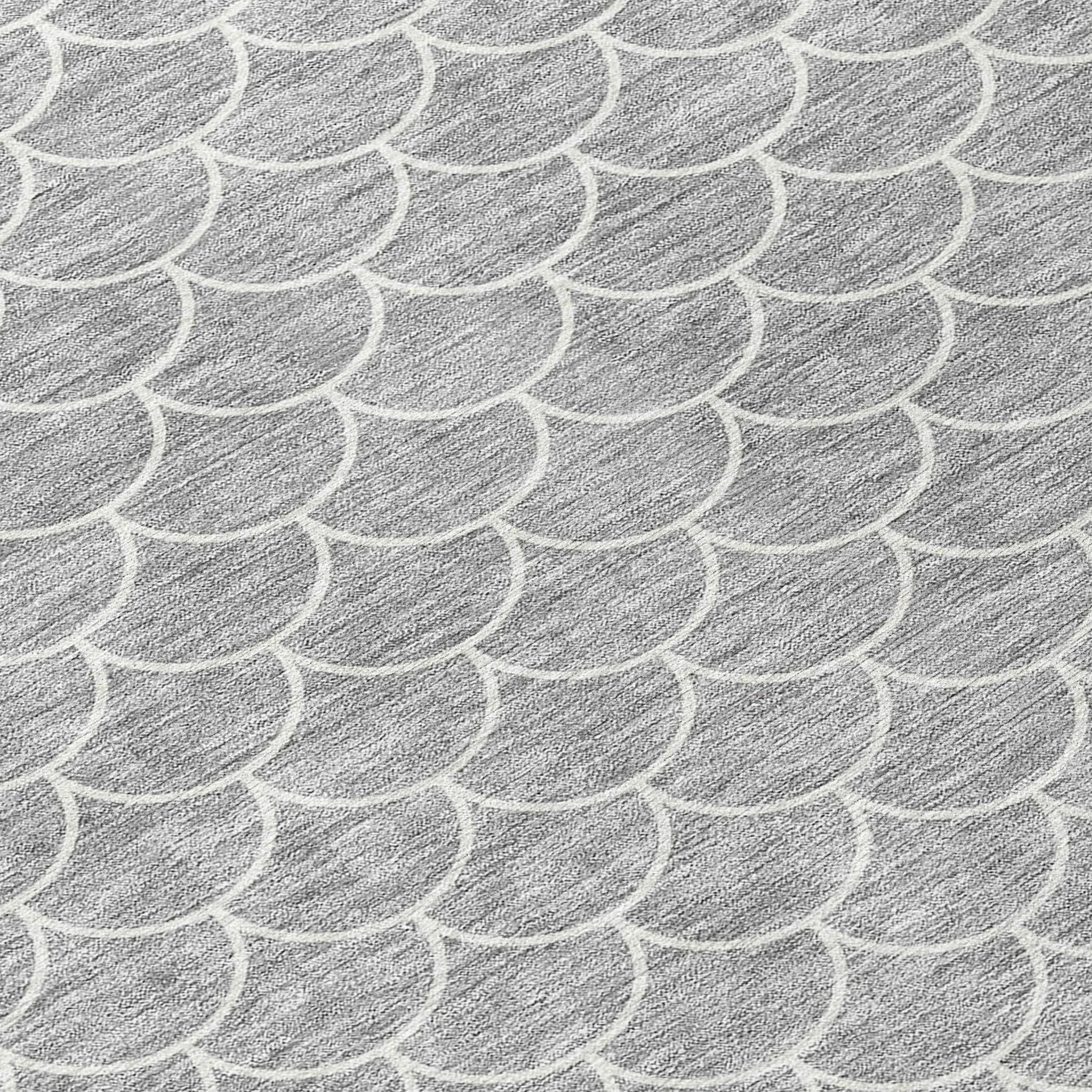 Machine Washable Indoor/ Outdoor Chantille Modern Geo Rug