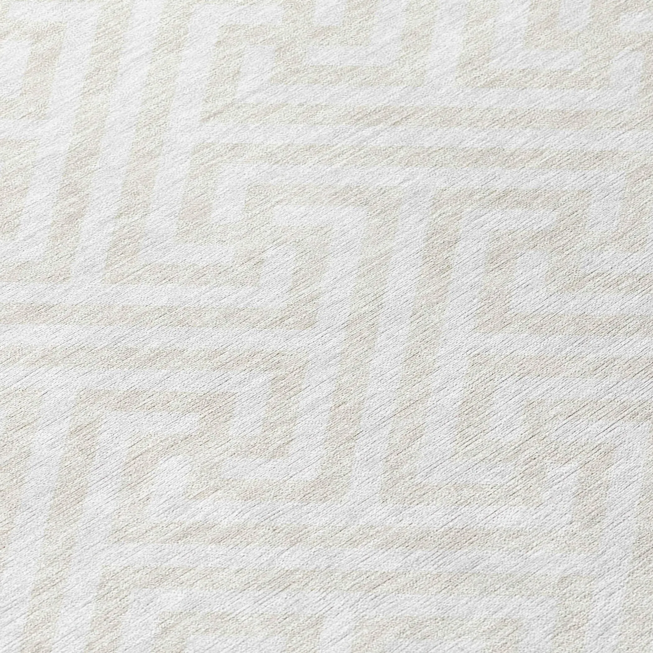 Machine Washable Indoor/ Outdoor Chantille Modern Geo Rug