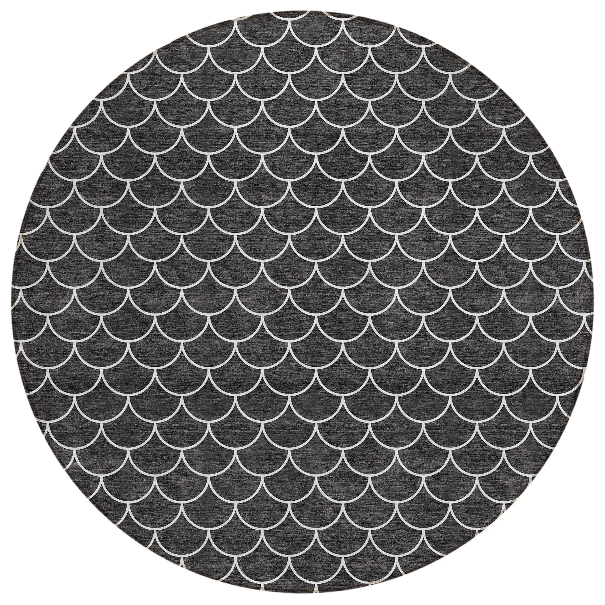 Machine Washable Indoor/ Outdoor Chantille Modern Geo Rug