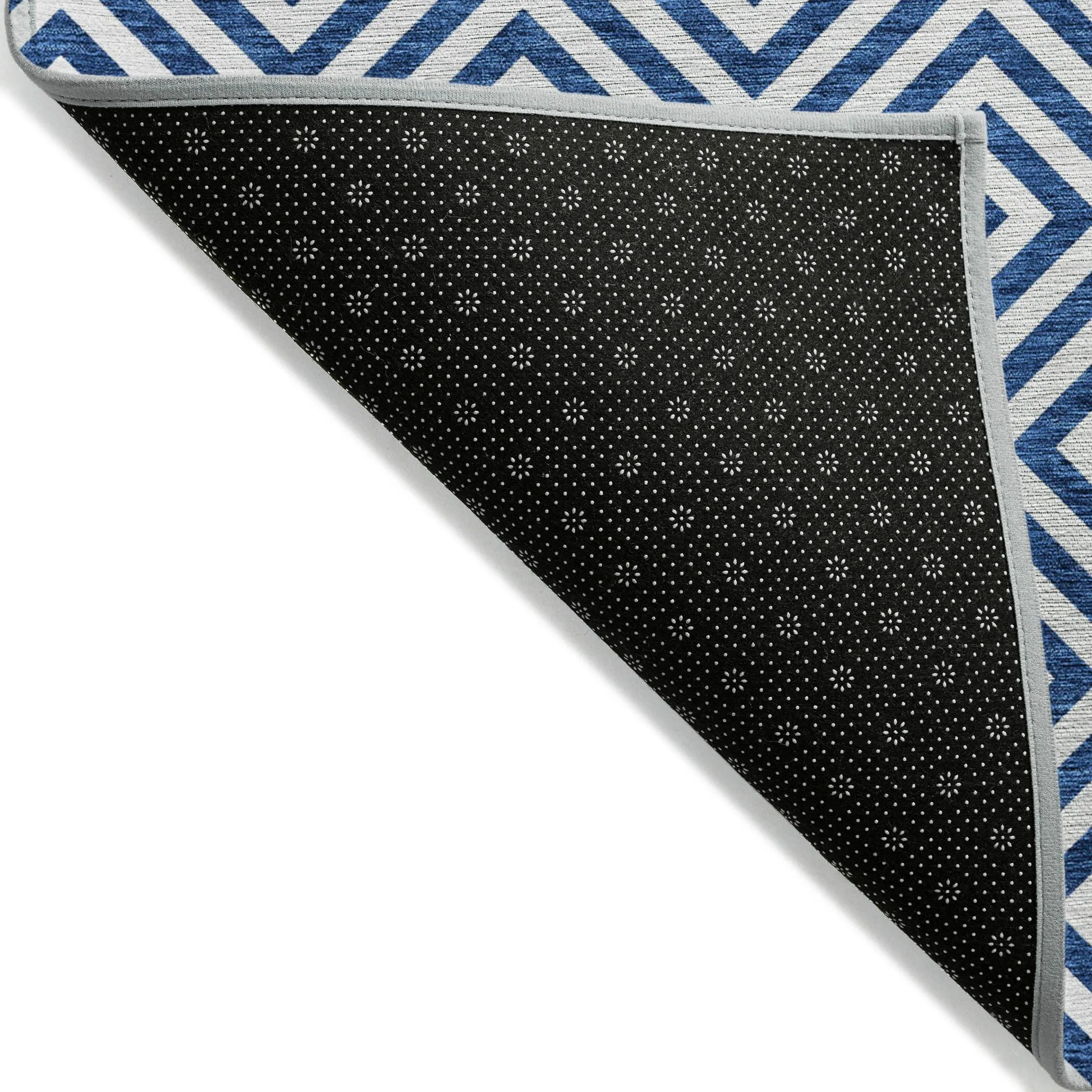 Machine Washable Indoor/ Outdoor Chantille Modern Geo Rug