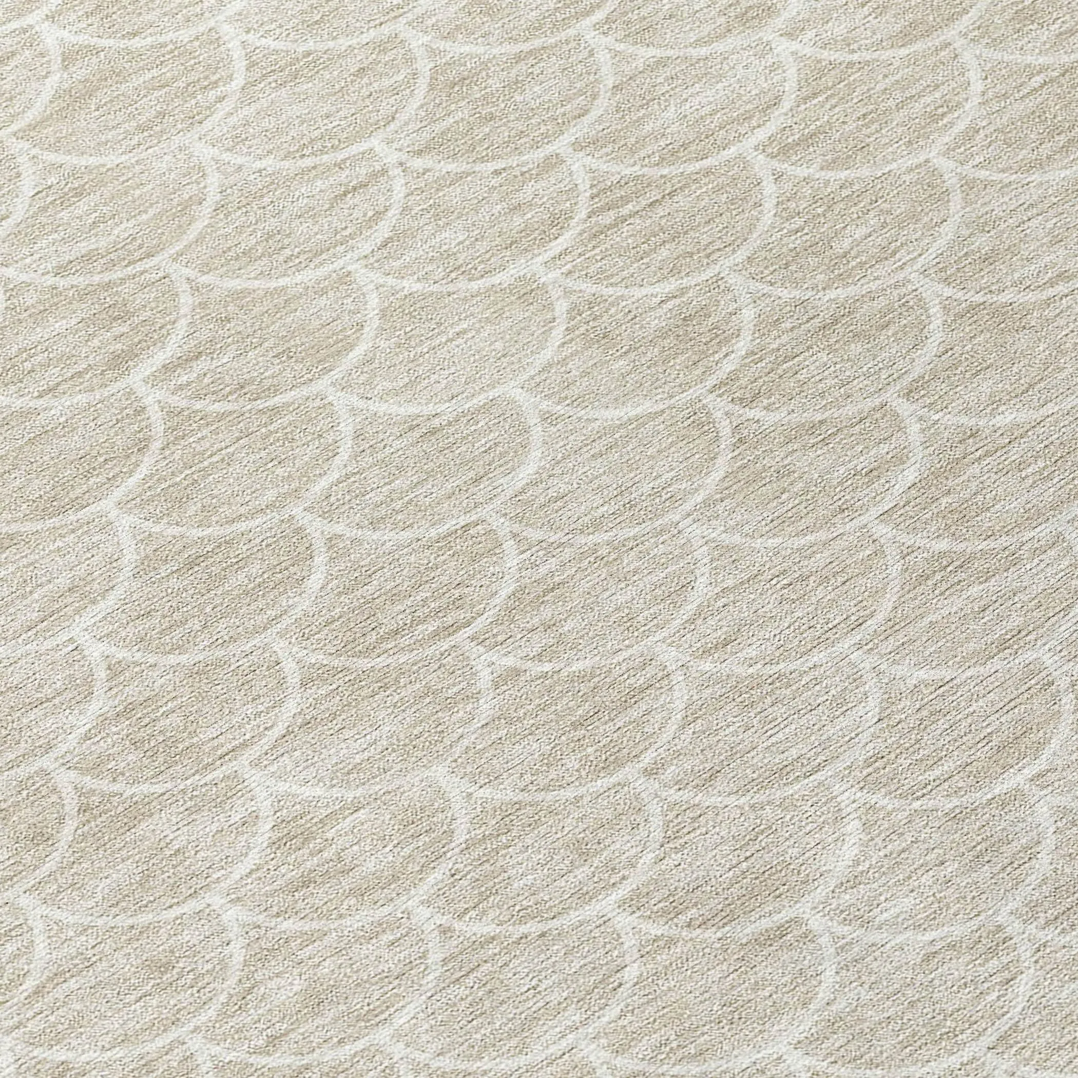 Machine Washable Indoor/ Outdoor Chantille Modern Geo Rug
