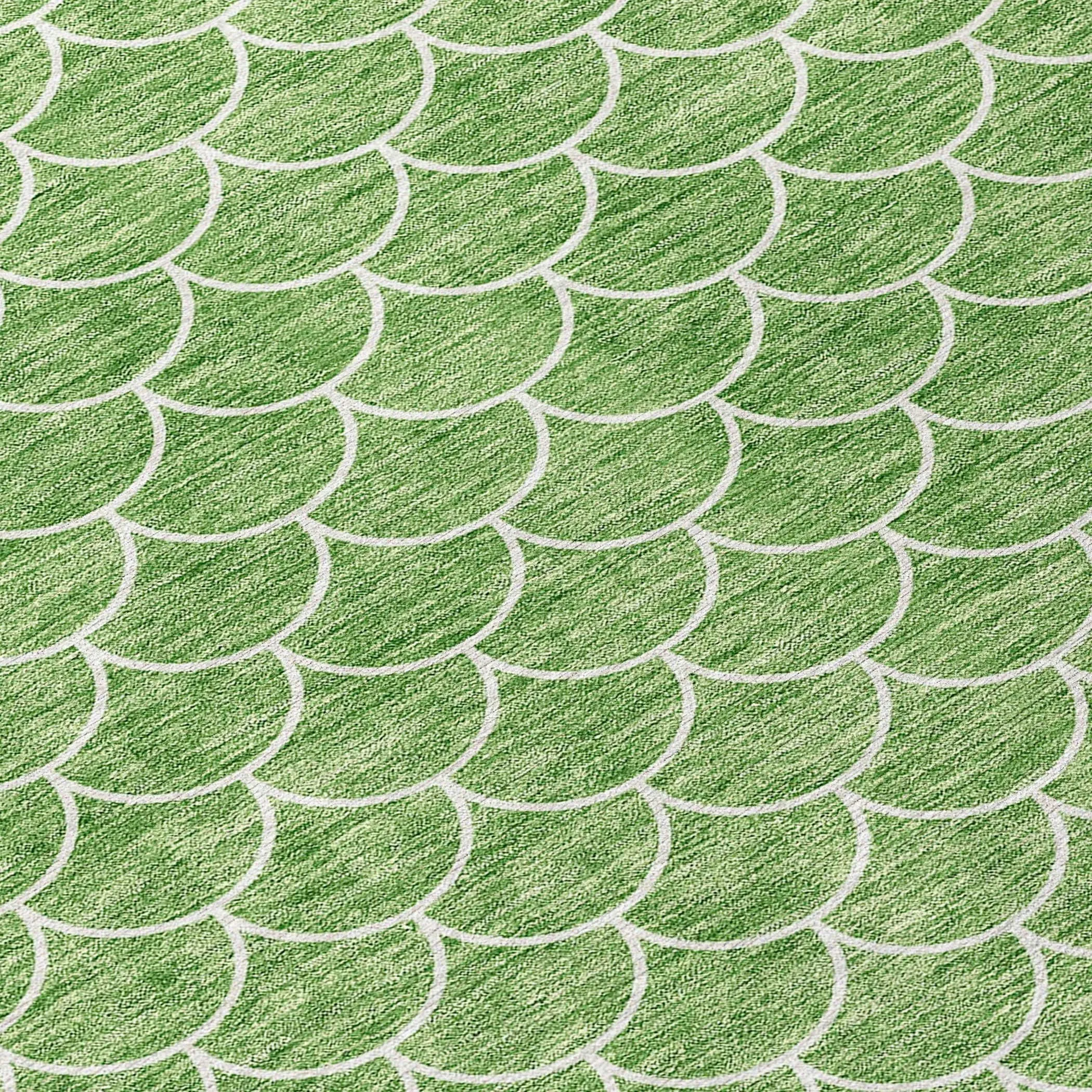 Machine Washable Indoor/ Outdoor Chantille Modern Geo Rug