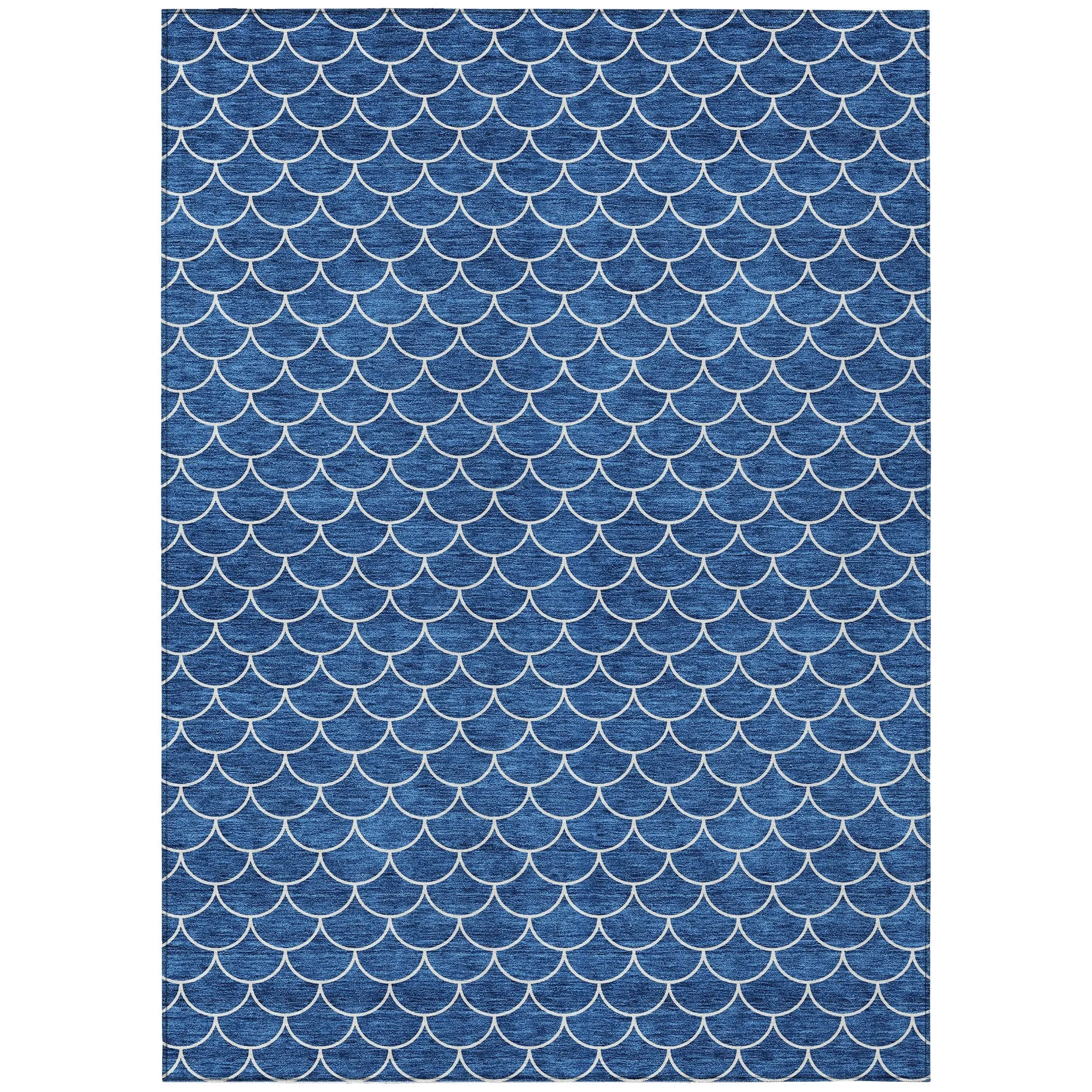 Machine Washable Indoor/ Outdoor Chantille Modern Geo Rug