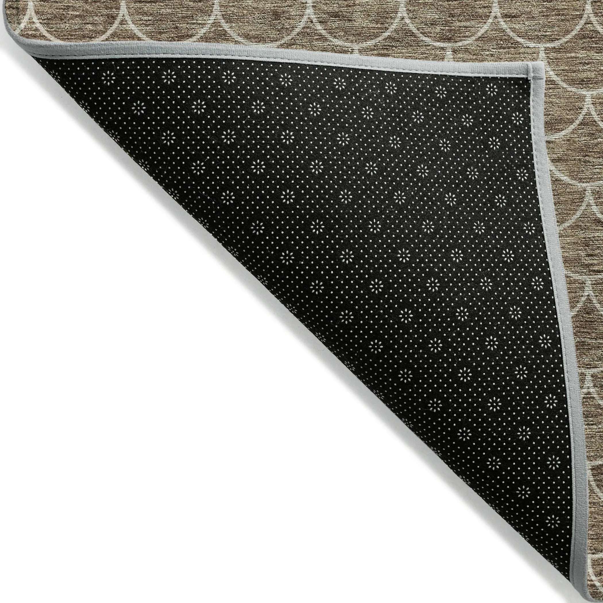 Machine Washable Indoor/ Outdoor Chantille Modern Geo Rug