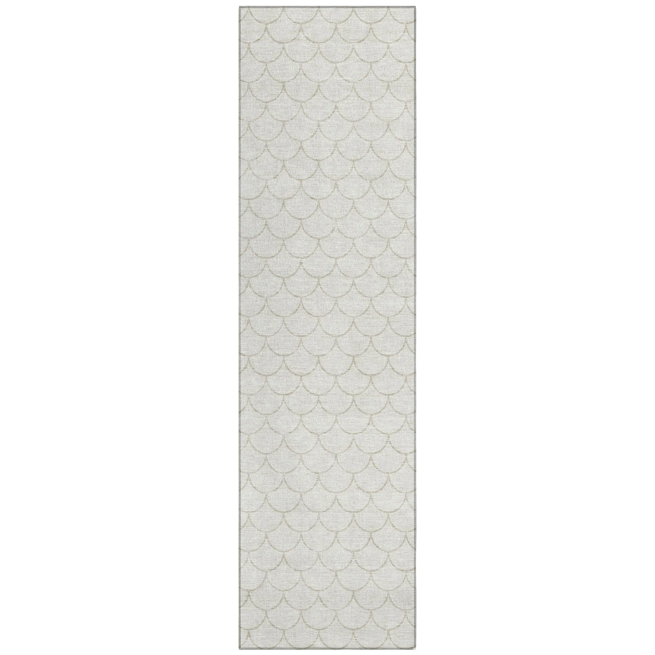 Machine Washable Indoor/ Outdoor Chantille Modern Geo Rug