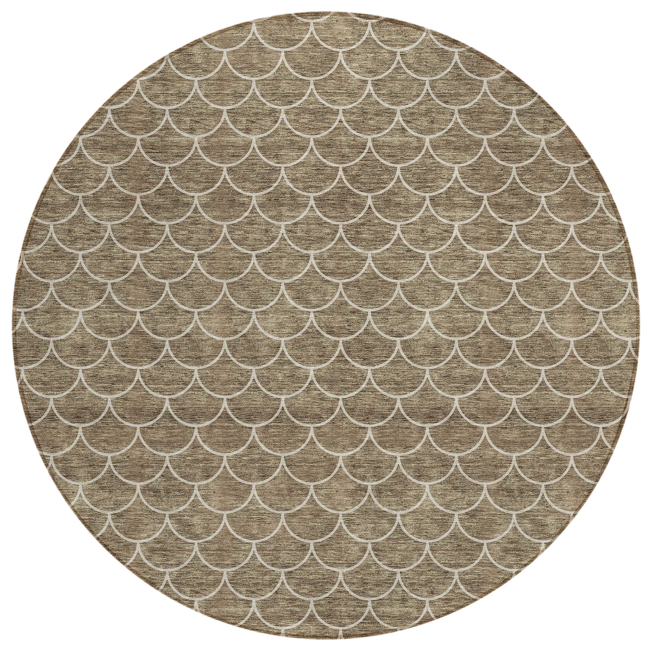 Machine Washable Indoor/ Outdoor Chantille Modern Geo Rug