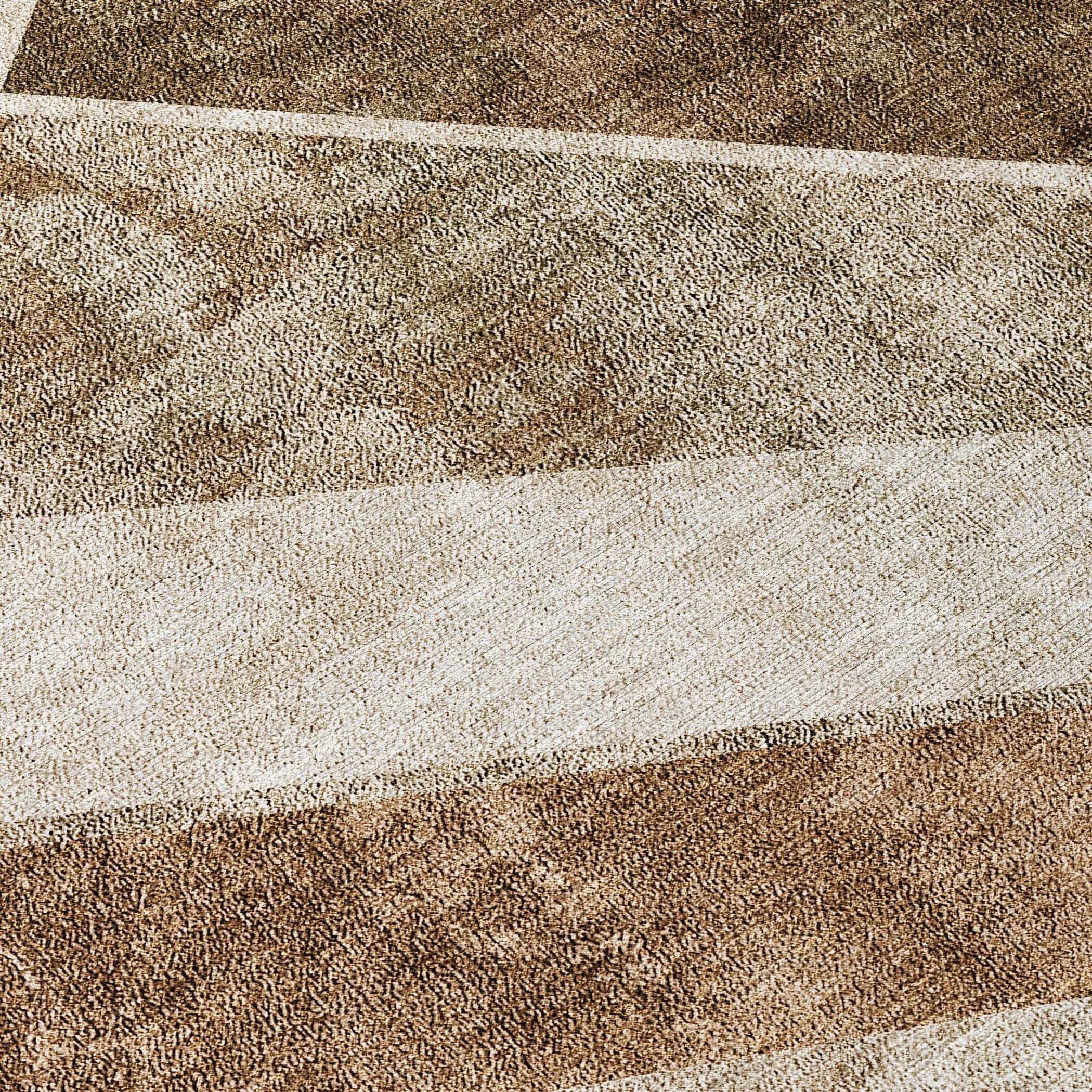 Machine Washable Indoor/ Outdoor Chantille Modern Geometric Rug