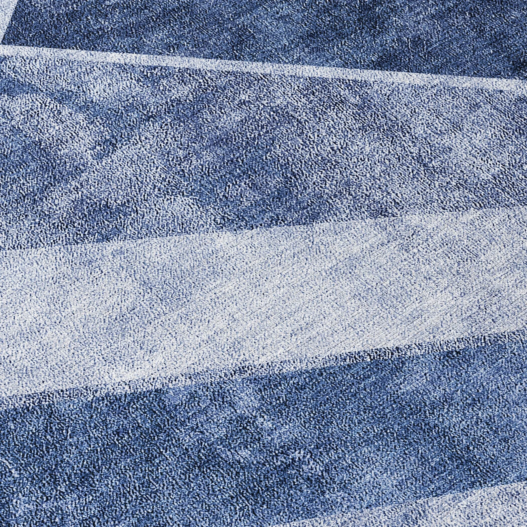 Machine Washable Indoor/ Outdoor Chantille Modern Geometric Rug