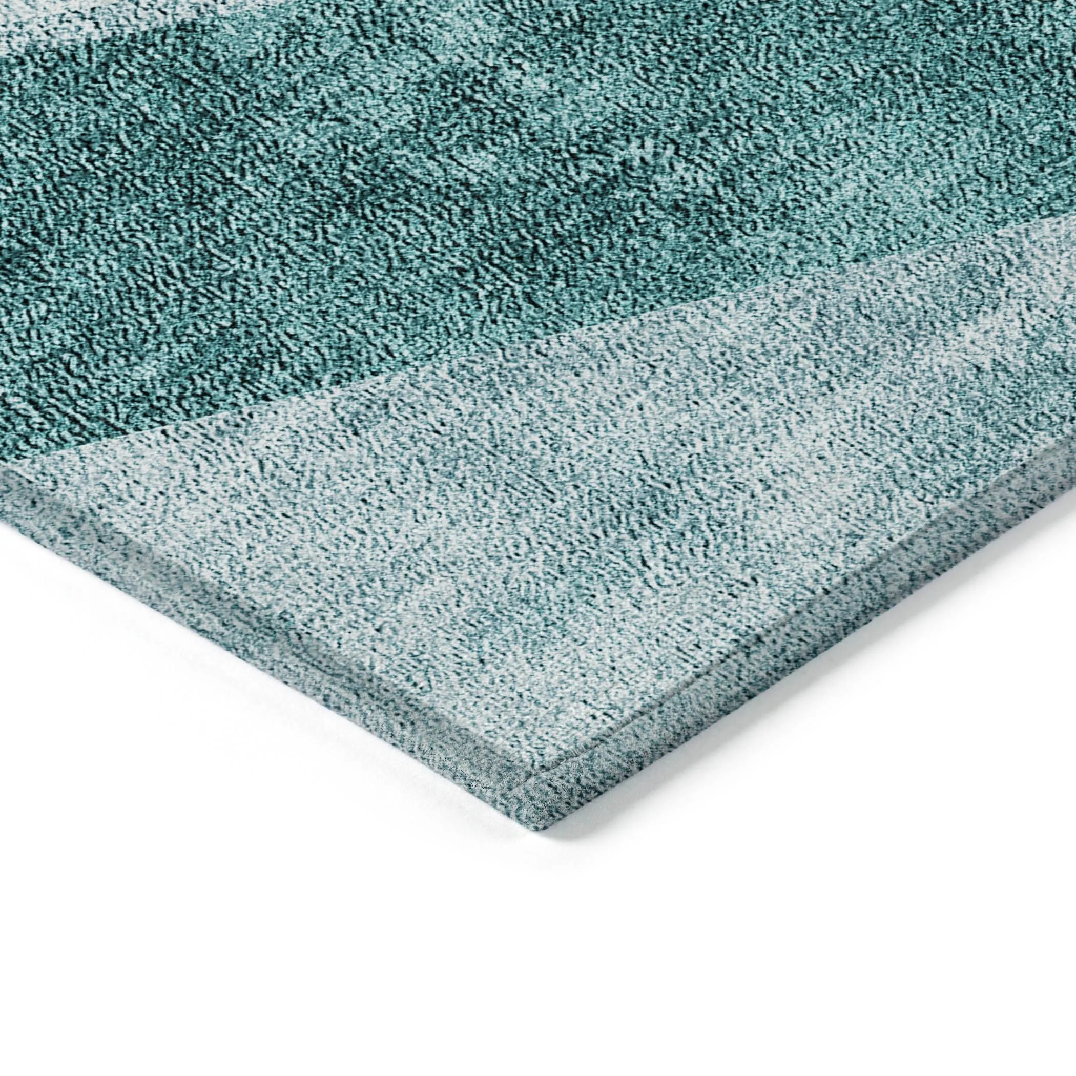 Machine Washable Indoor/ Outdoor Chantille Modern Geometric Rug