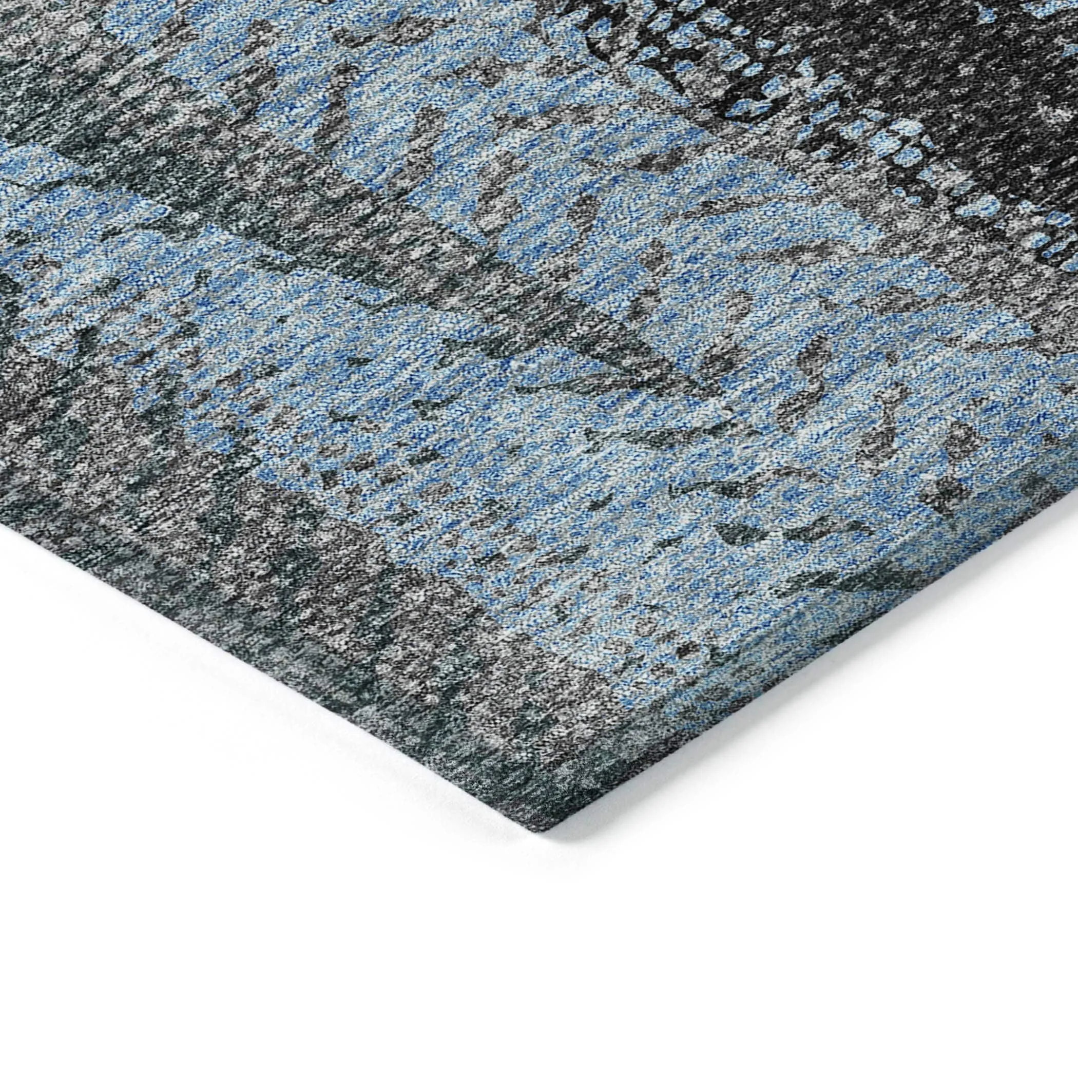 Machine Washable Indoor/ Outdoor Chantille Modern Imprints Rug