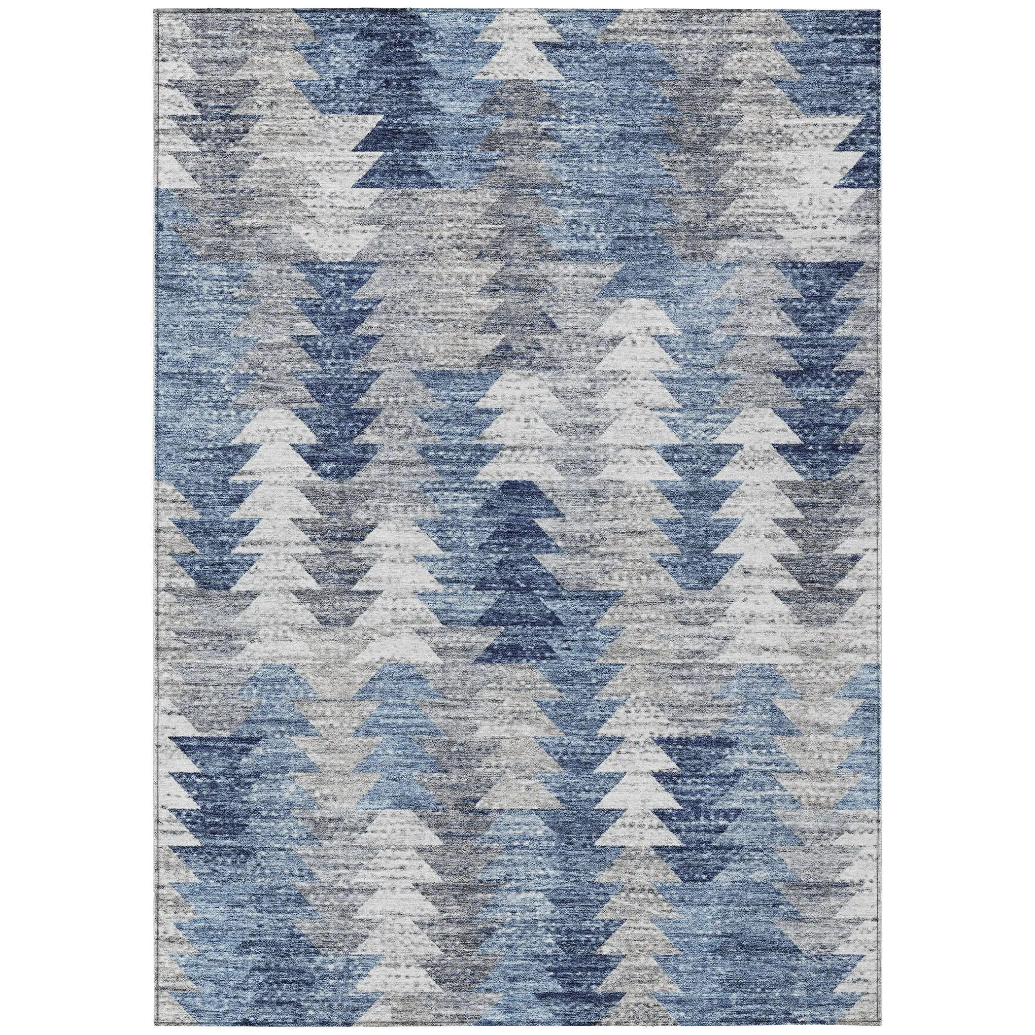 Machine Washable Indoor/ Outdoor Chantille Modern Moroccan Boho Rug