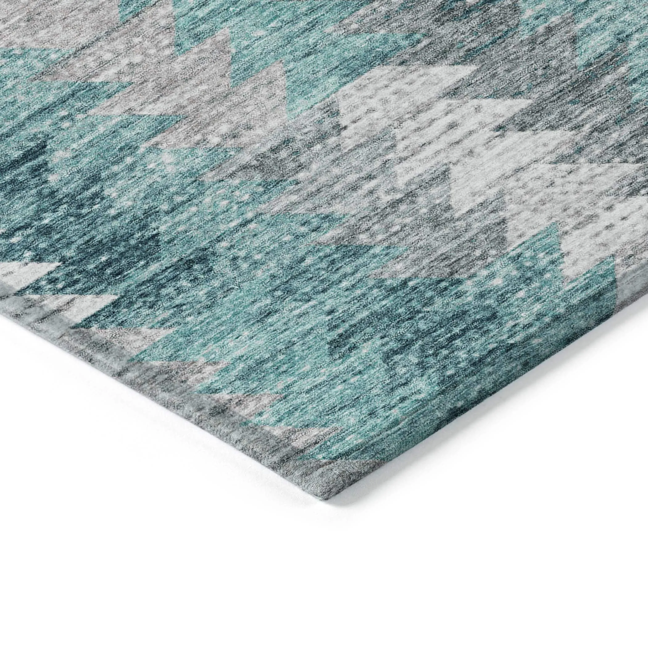 Machine Washable Indoor/ Outdoor Chantille Modern Moroccan Boho Rug