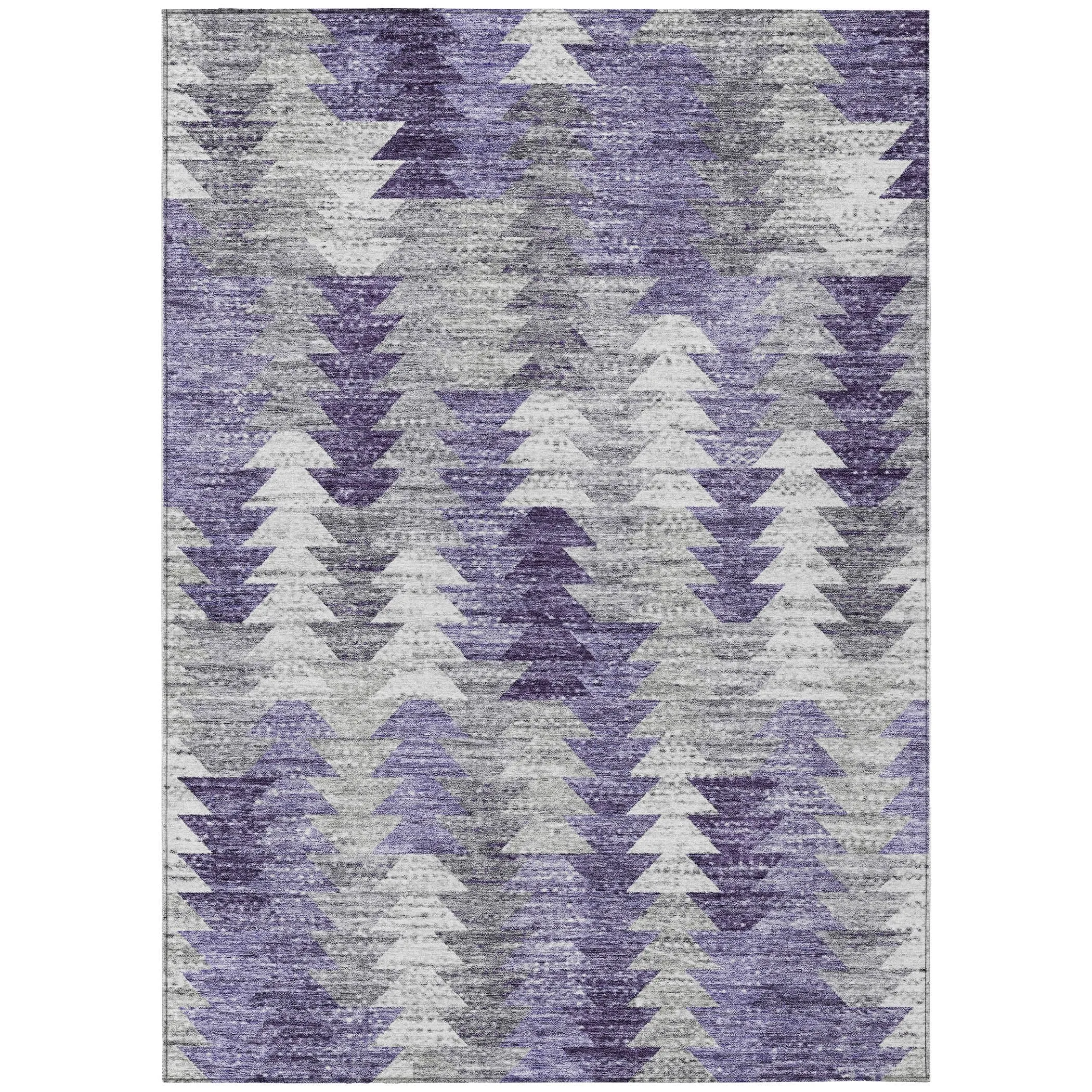 Machine Washable Indoor/ Outdoor Chantille Modern Moroccan Boho Rug