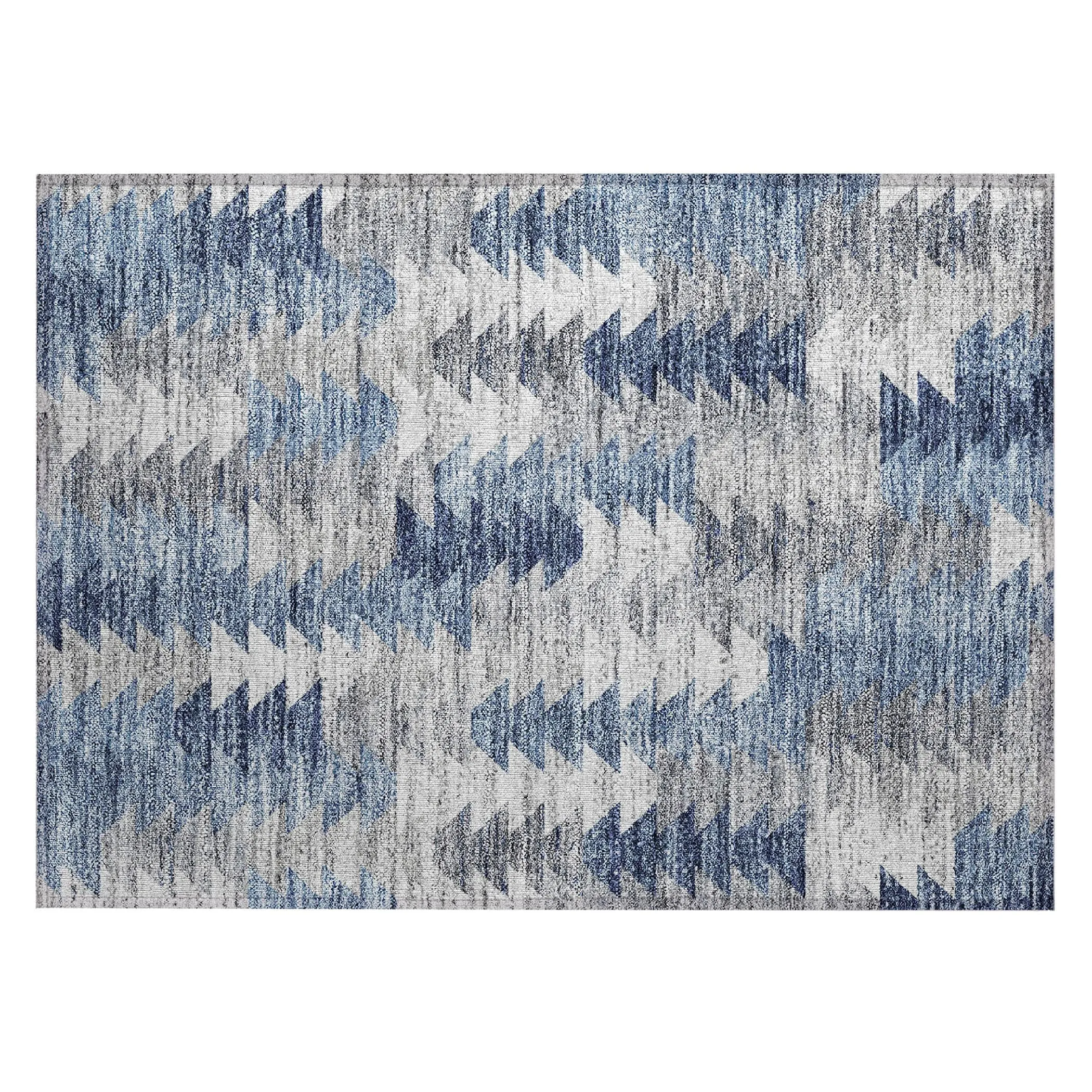 Machine Washable Indoor/ Outdoor Chantille Modern Moroccan Boho Rug