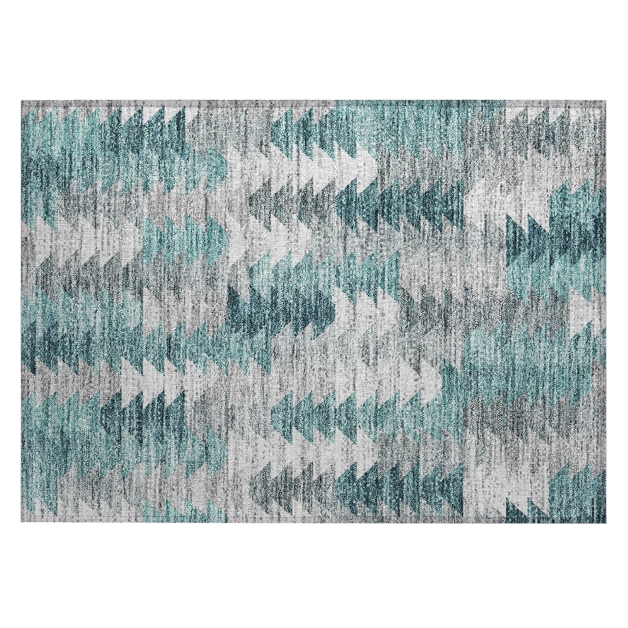 Machine Washable Indoor/ Outdoor Chantille Modern Moroccan Boho Rug