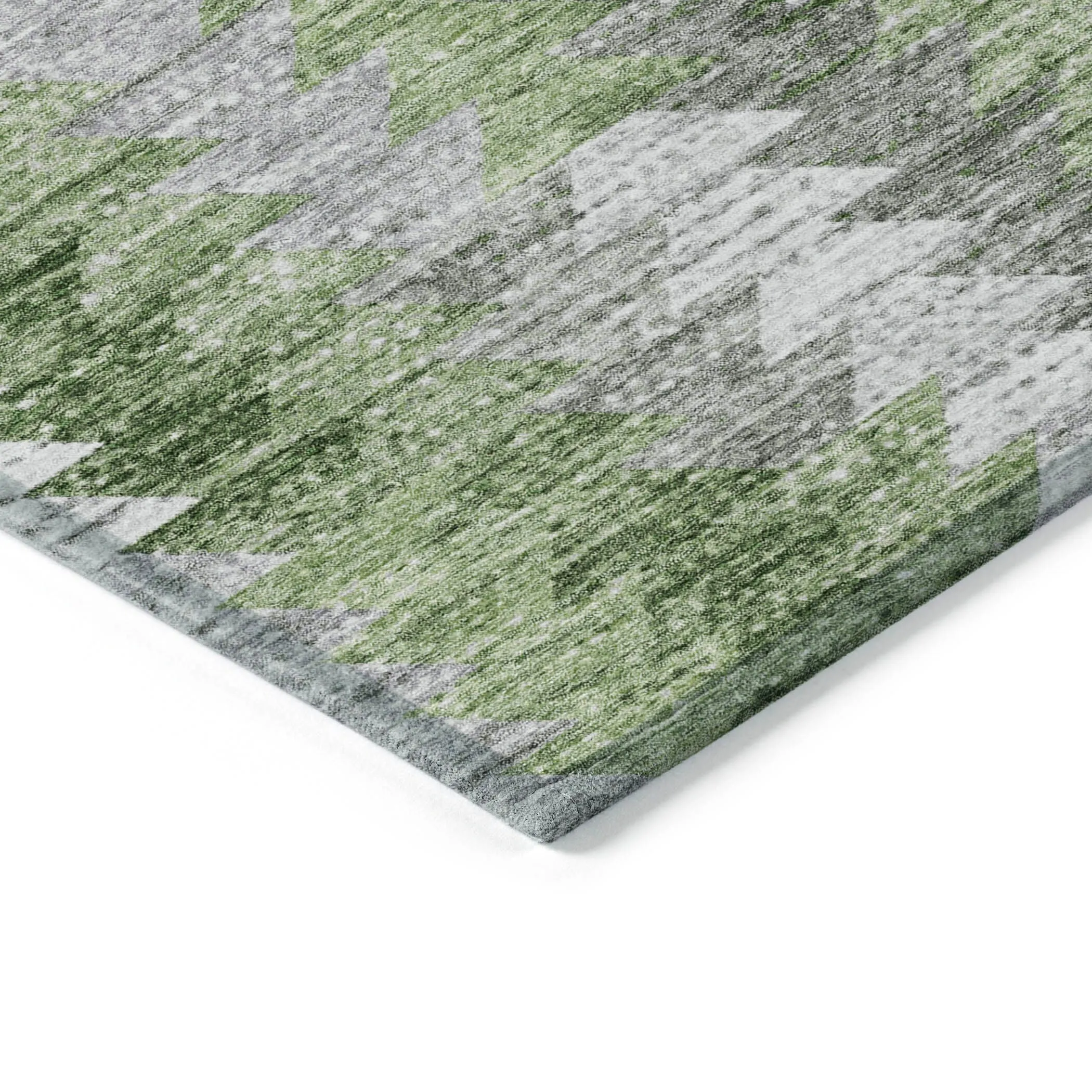 Machine Washable Indoor/ Outdoor Chantille Modern Moroccan Boho Rug